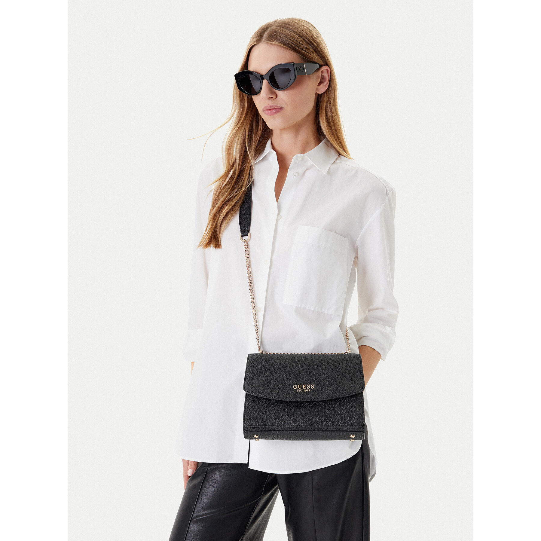 Geantă Guess Calista HWBG73 34210 Negru