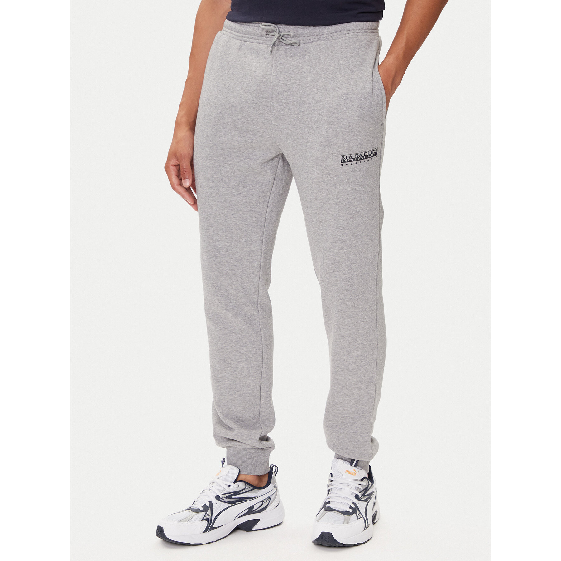 Napapijri Jogginghose M-Gori Wint NP0A88UH Grau Relaxed Fit