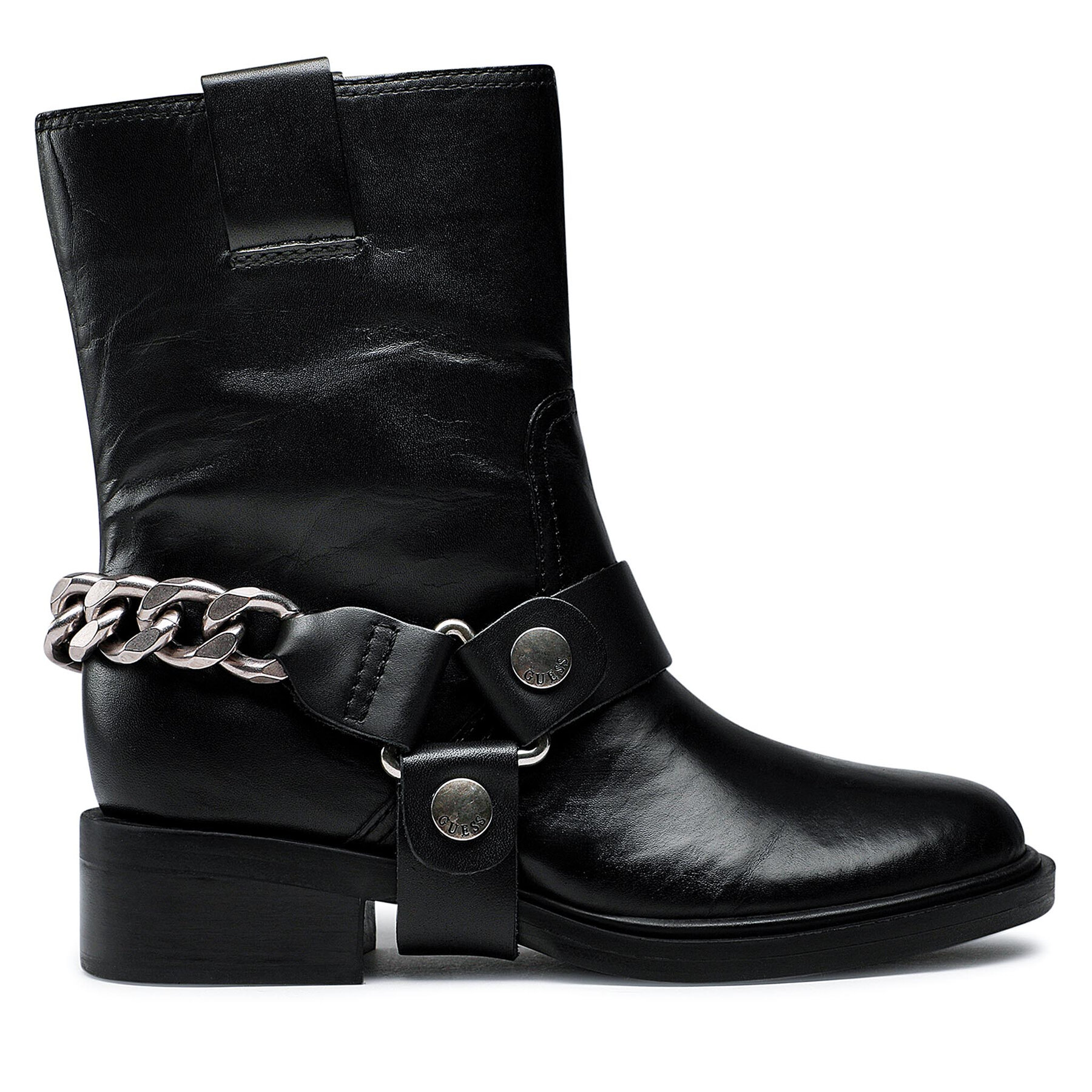 Botines camperos Guess Ruben FL7RUB LEM10 Negro
