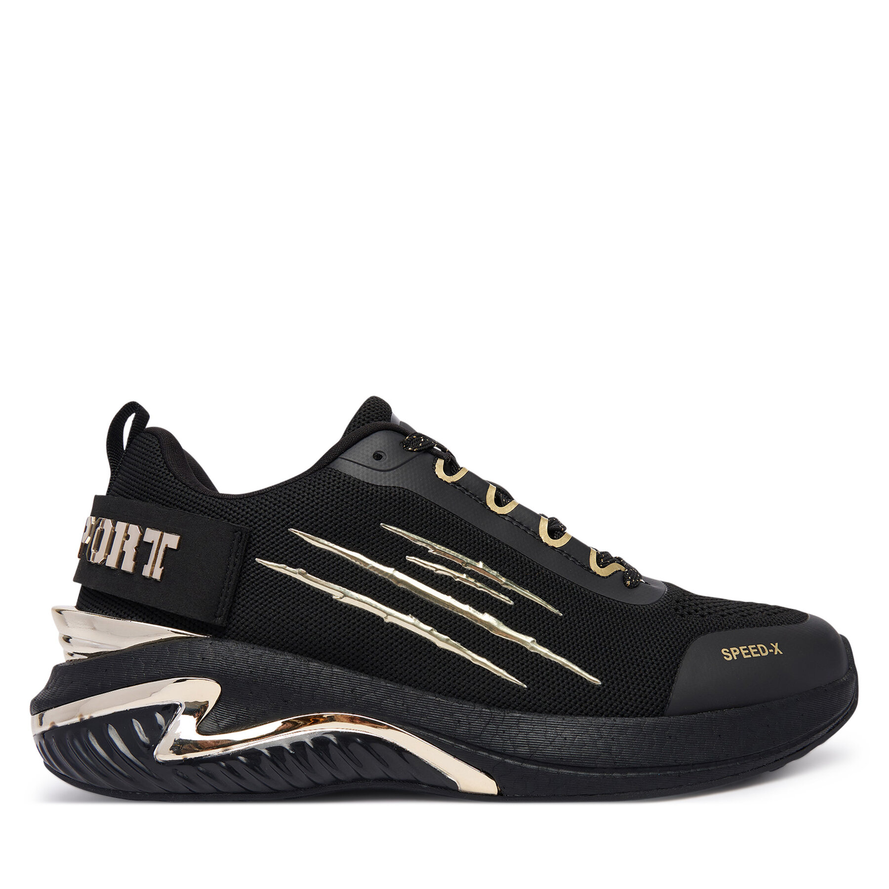 Sneakersy Plein Sport FAES USC0779 STE003N Čierna