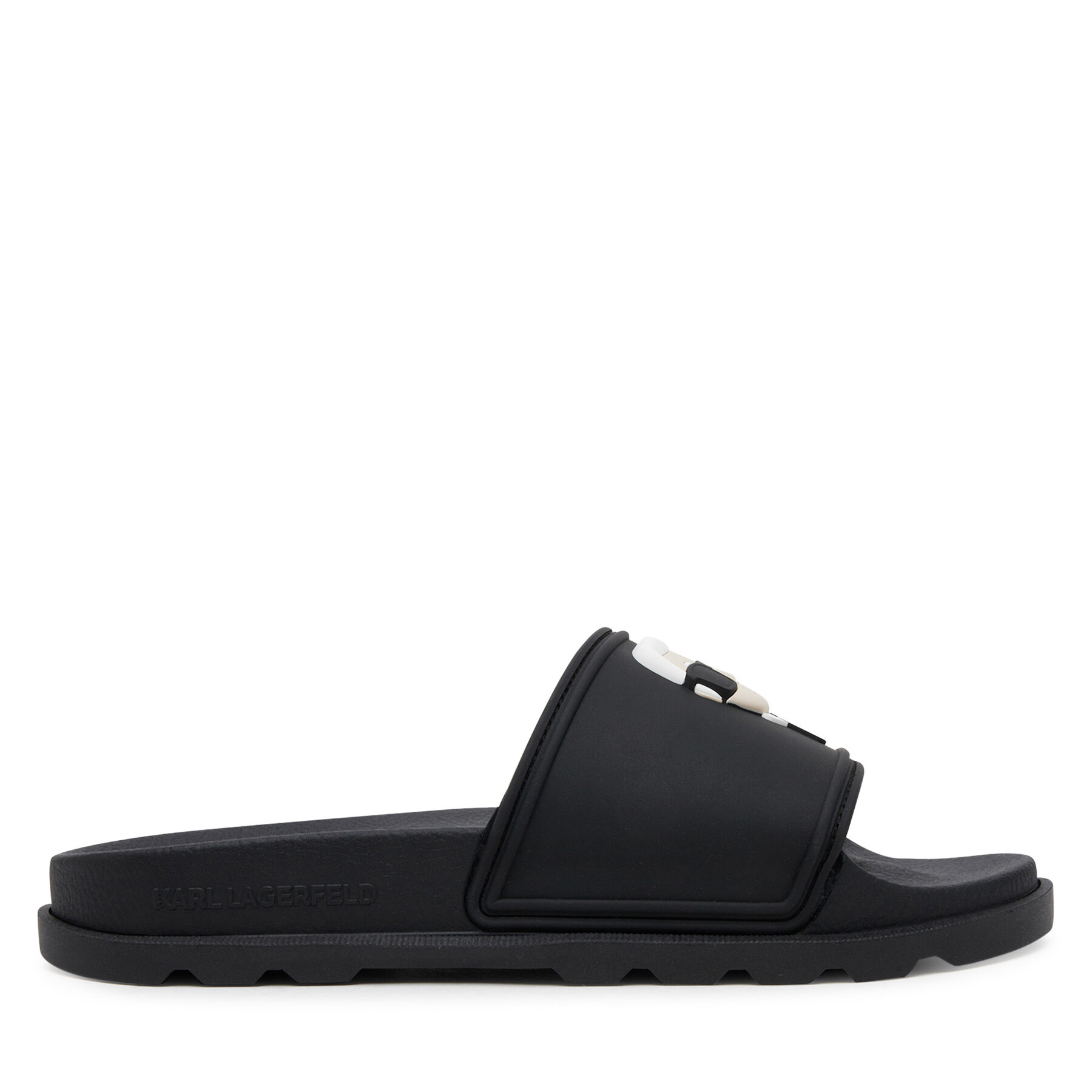 Παντόφλες KARL LAGERFELD Kondo Tred KL80970N Μαύρο