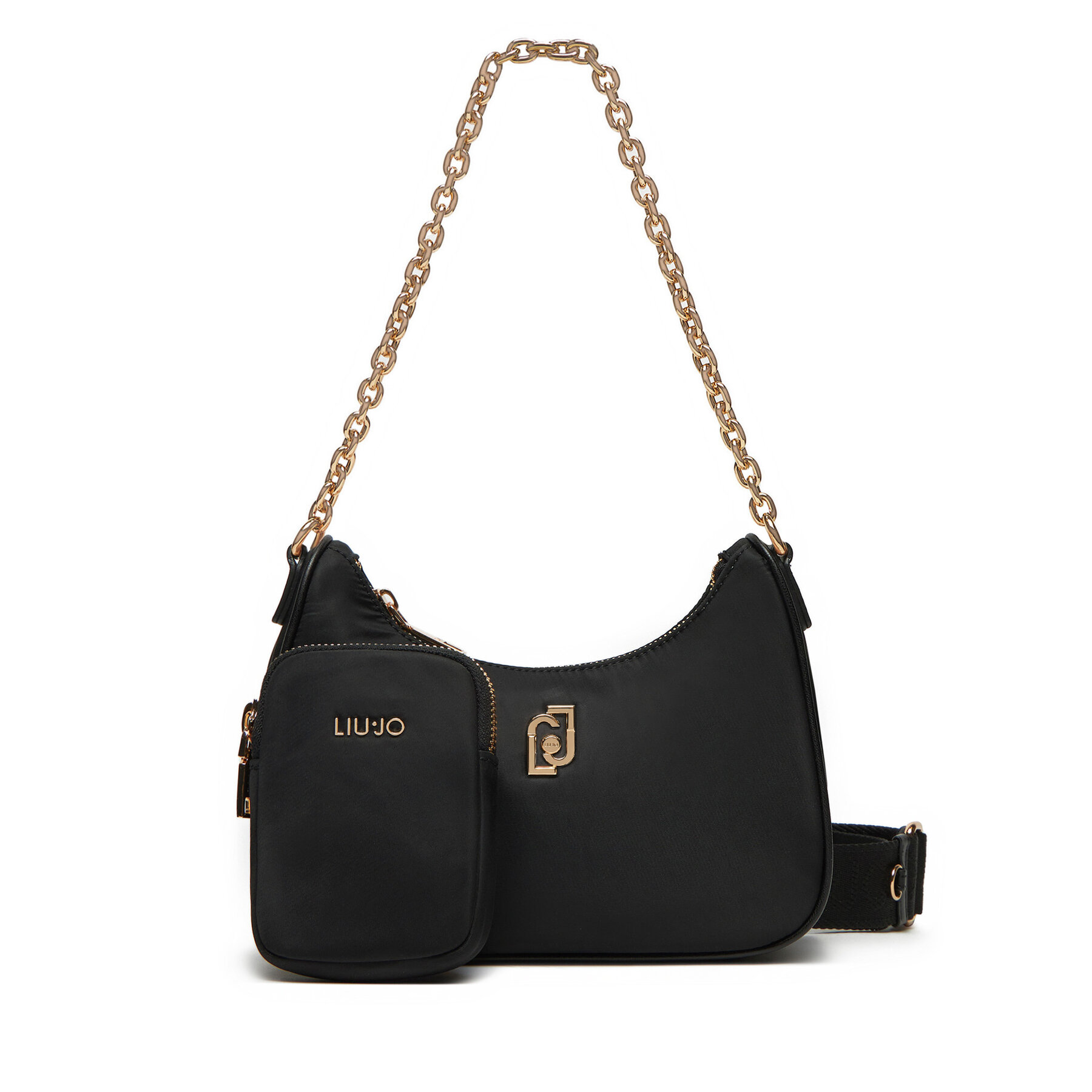 Handväska Liu Jo Ecs S Hobo AA5180 T4559 Svart