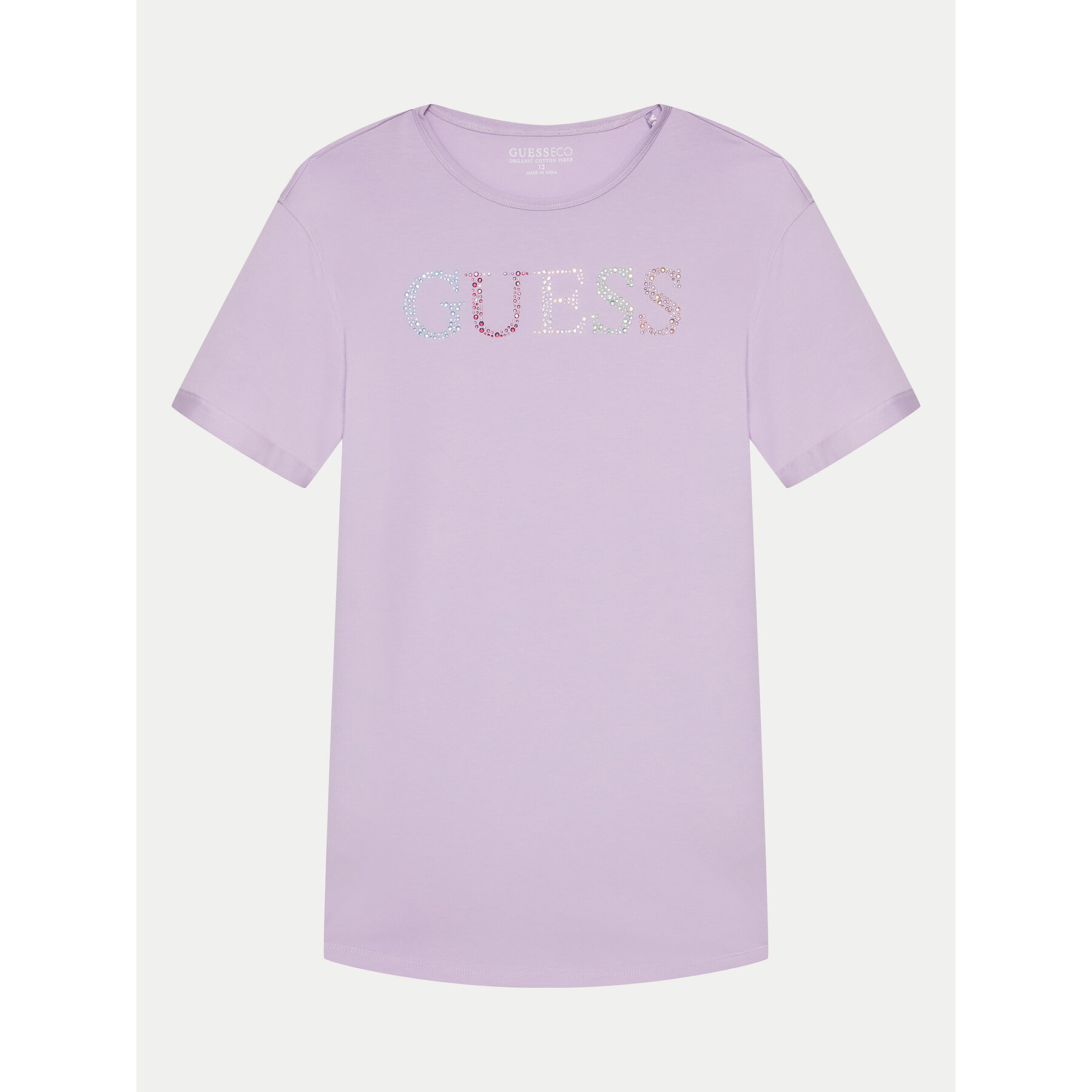 Guess T-Shirt J4GI38 J1314 Μωβ Regular Fit