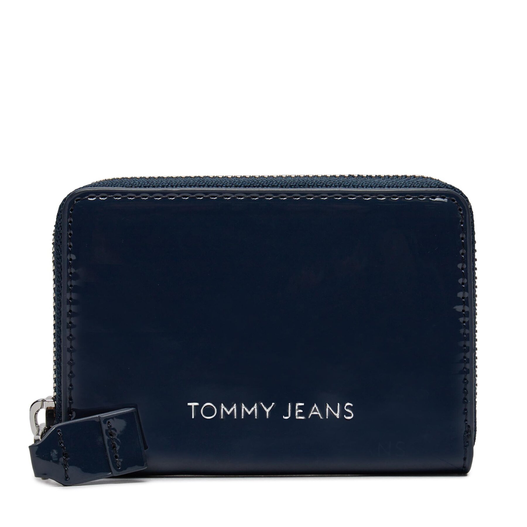 Portofel Tommy Jeans Tjw Ess Must Small Za Patent AW0AW16142 Bleumarin