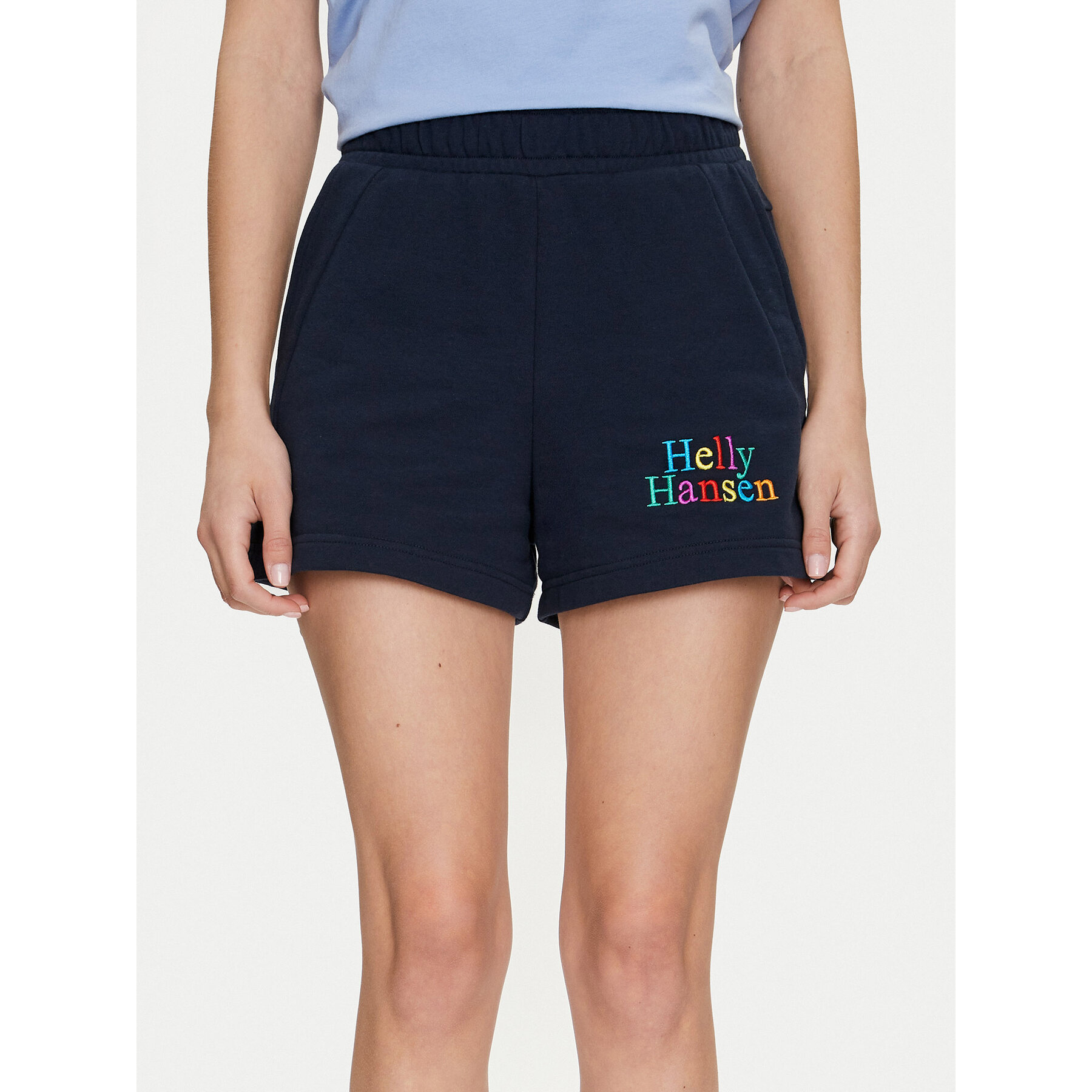 Helly Hansen Sportshorts W Core Sweat Shorts 54081 Dunkelblau Regular Fit