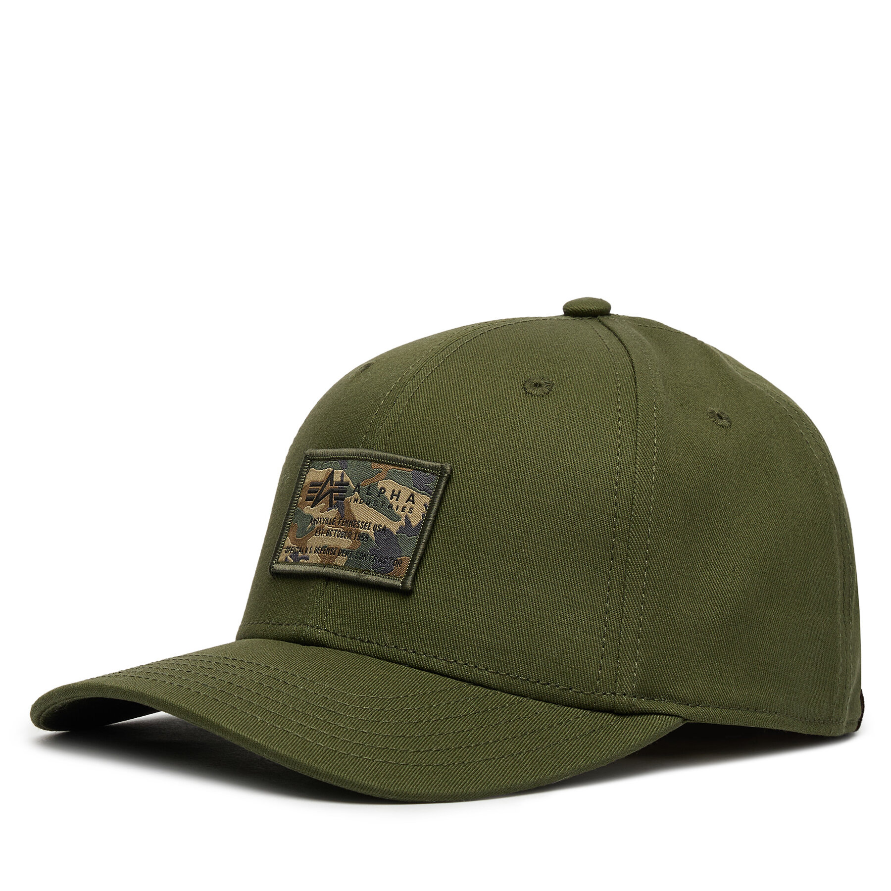 Cappellino Alpha Industries Crew Camo 156903 Verde