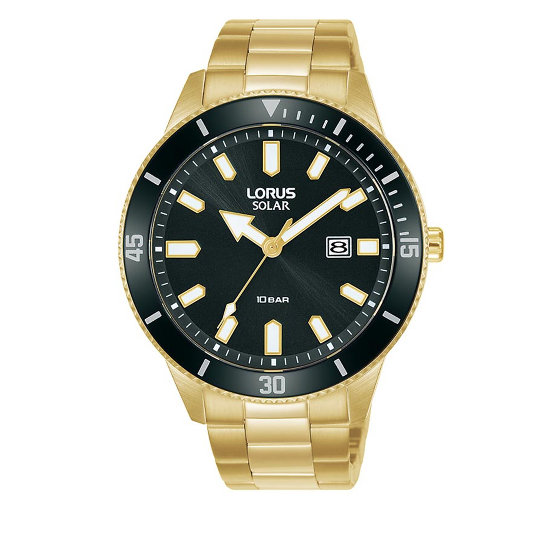 

Годинник Lorus RX308AX9 Gold/Black, Золотий