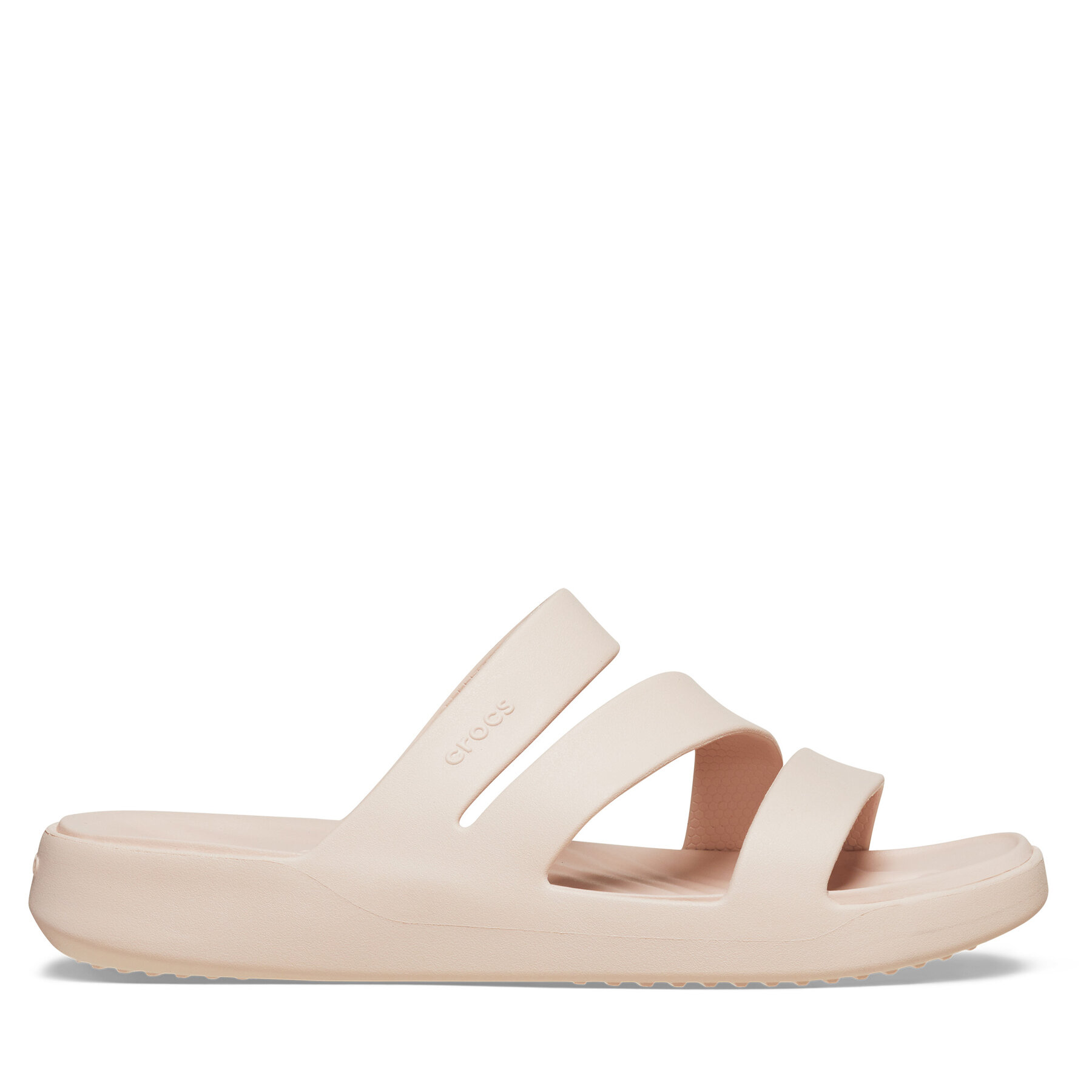Dámske Šľapky Crocs, Rozmer: 41_42, Écru, Getaway Strappy 209587