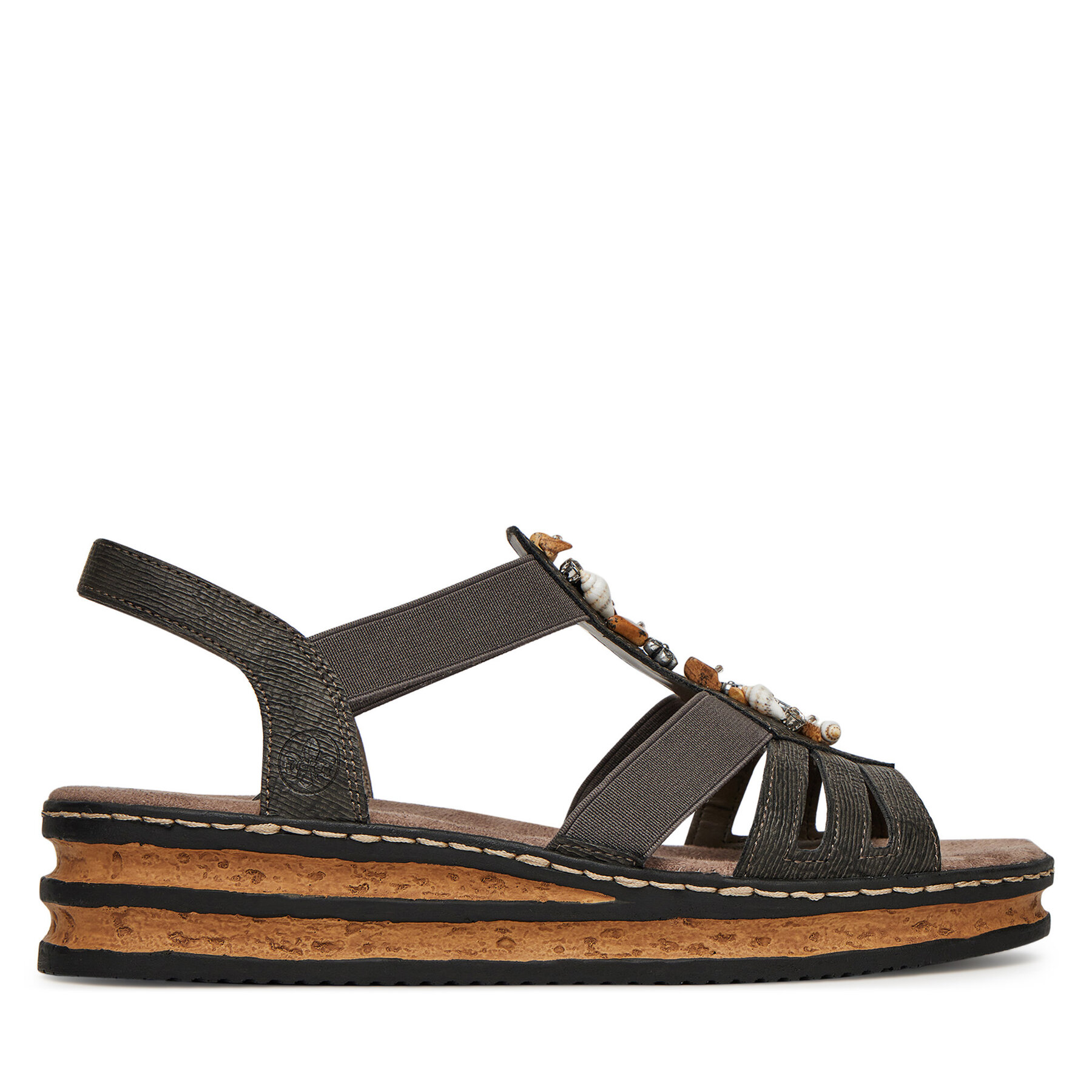 Сандали Rieker 62949-45 Сив