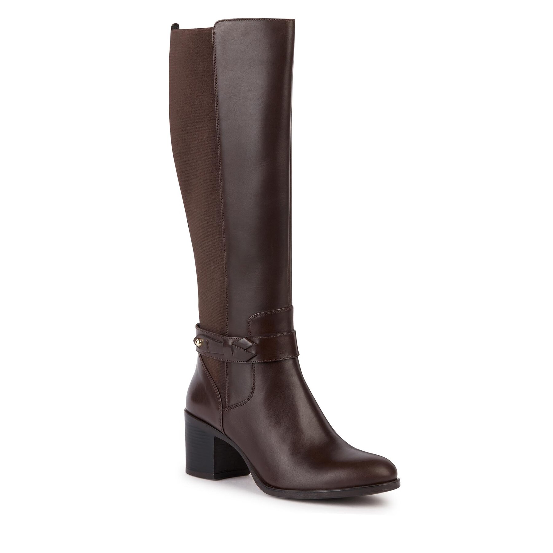 Μπότες Geox D New Asheel D36FSC 043NH C6009 Καφέ