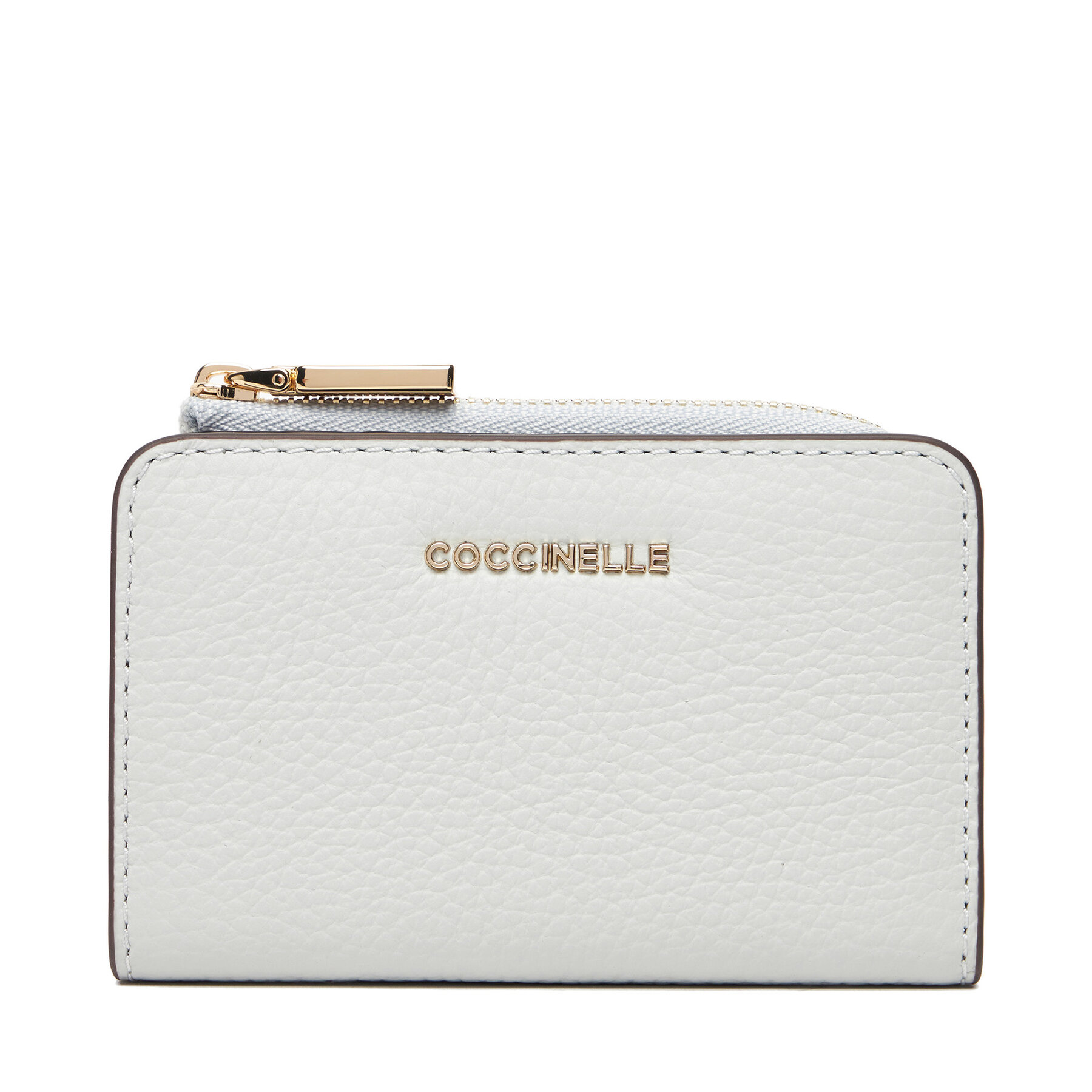 Portofel Mic de Damă Coccinelle M10 Metallic Tricolor E2 M10 17 01 01 Albastru celest