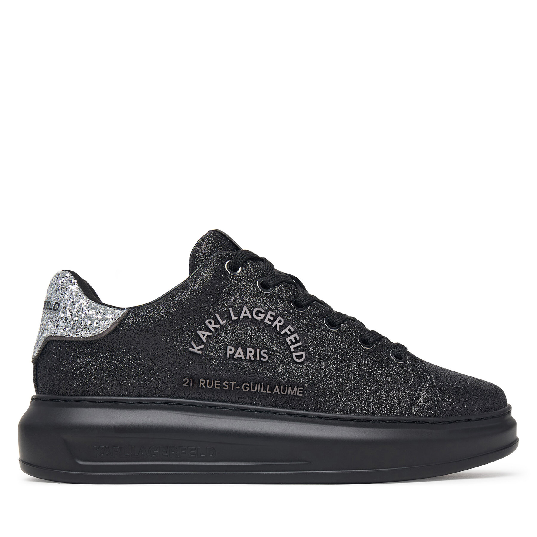 Sneakersy KARL LAGERFELD Kapri Maison KL62539G Černá