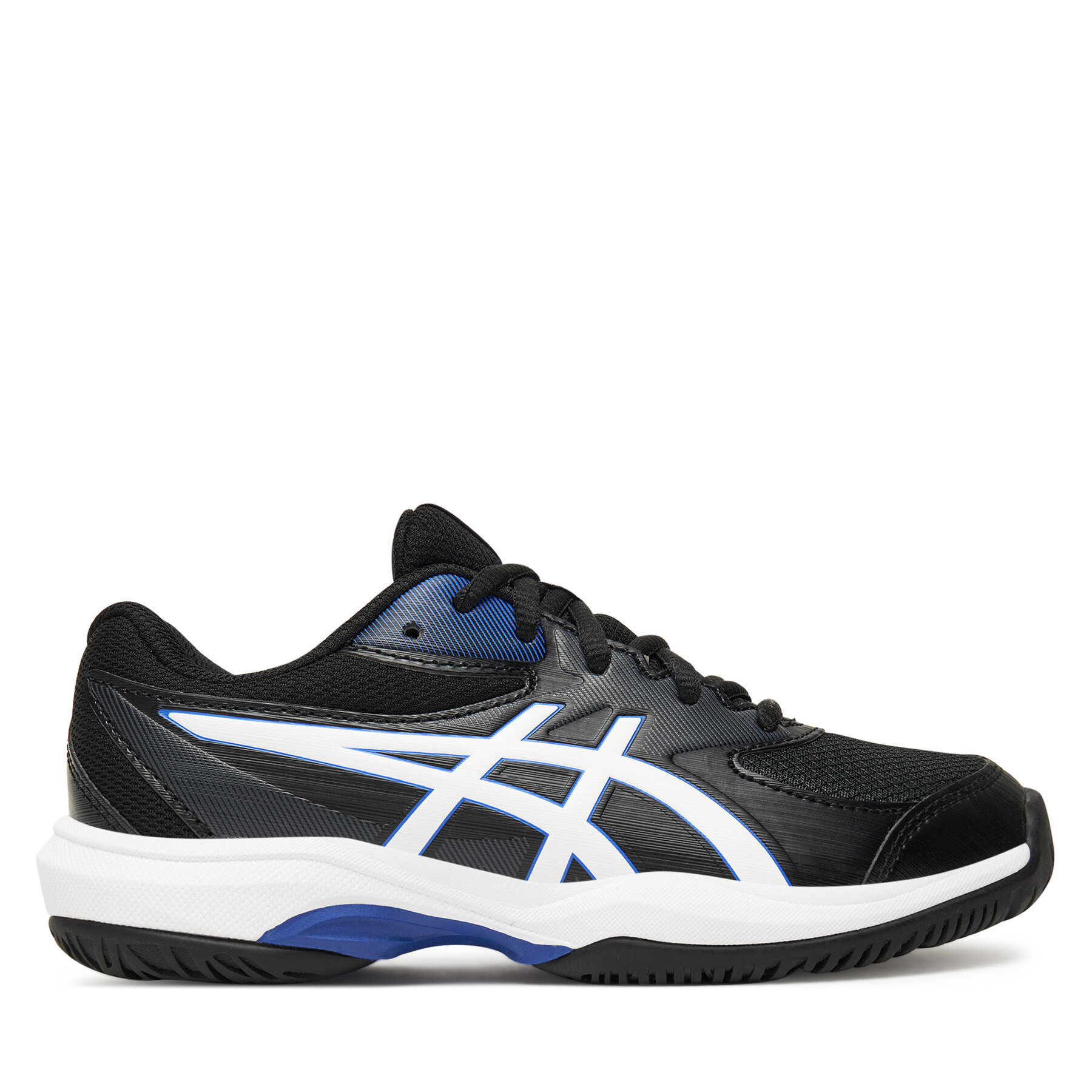 Asics Unisex dieťa Tenisové topánky, Rozmer: 39, Čierna, Gel-Game Gs 1044A083