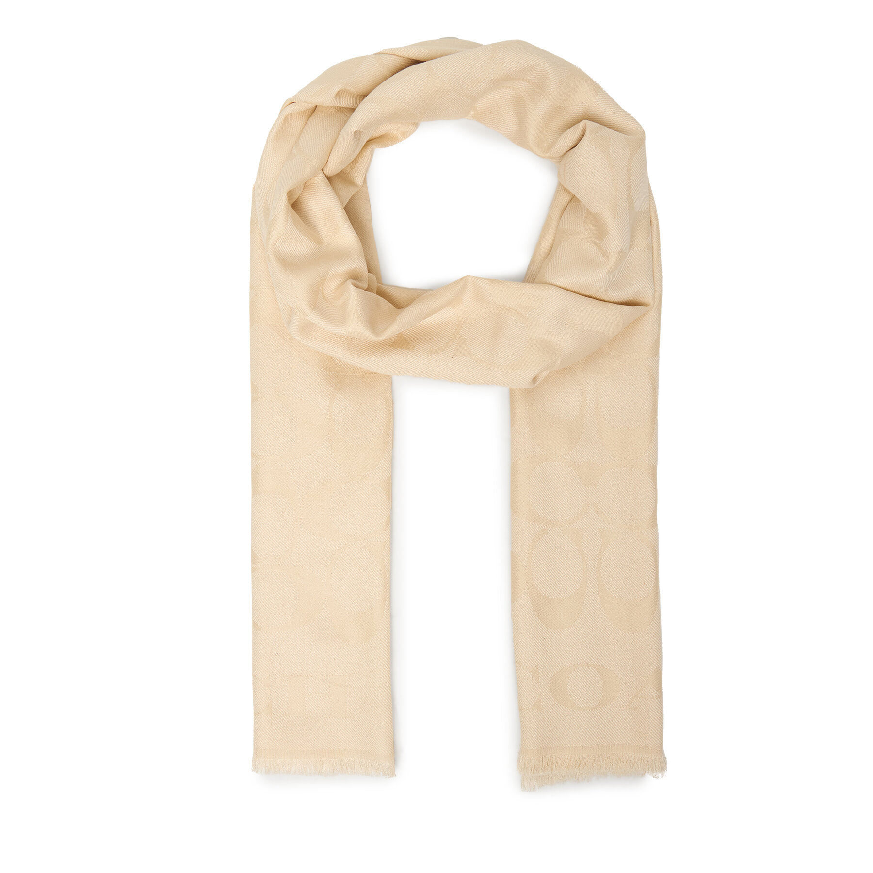 Κασκόλ Coach 29CB690 Μπεζ