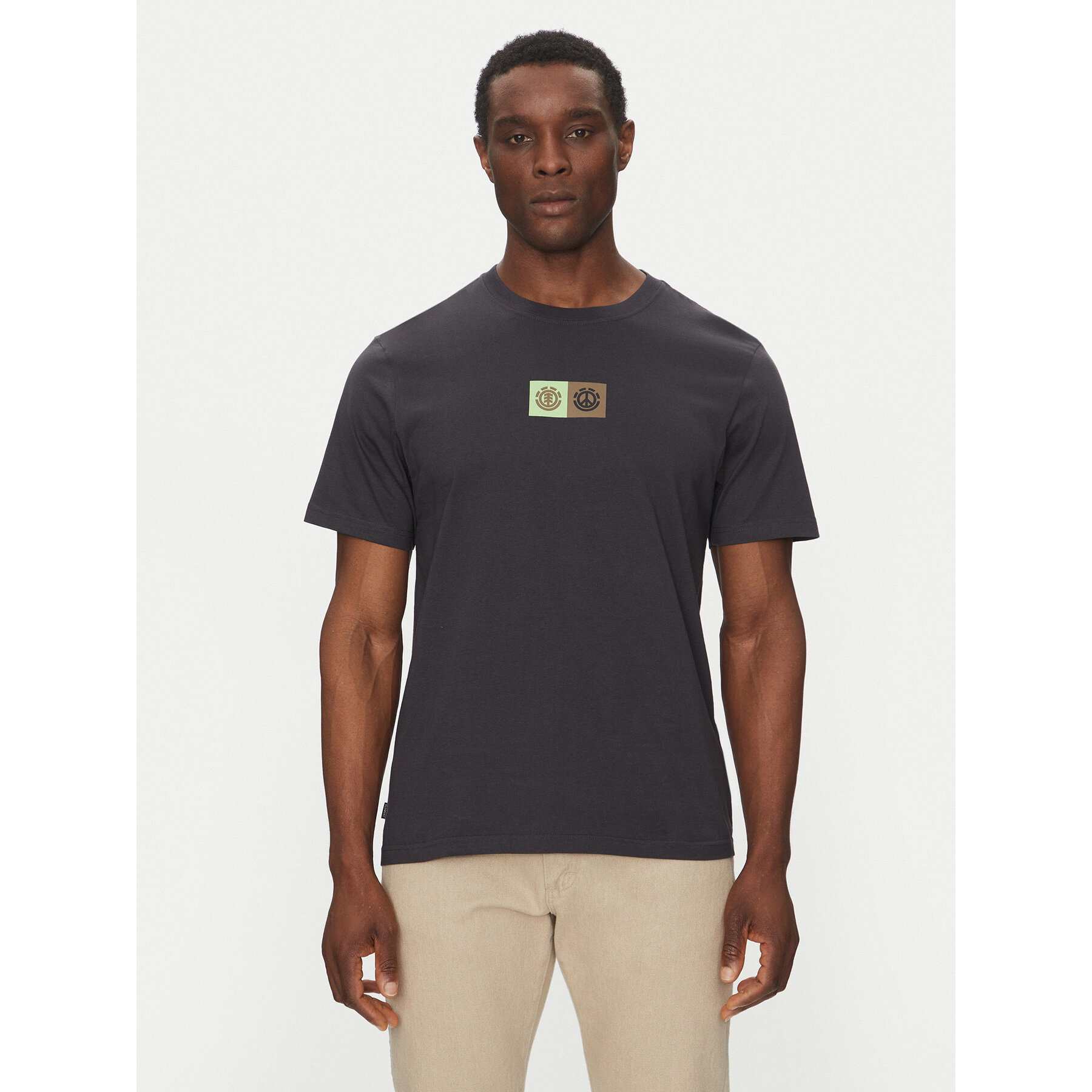 Element T-shirt ELYZT00492 Nero Regular Fit