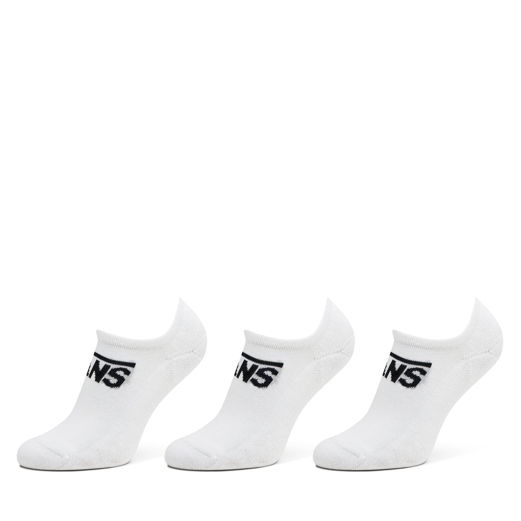Set od 3 para muških niskih čarapa Vans Classic Kick VN000F0ZWHT1 White