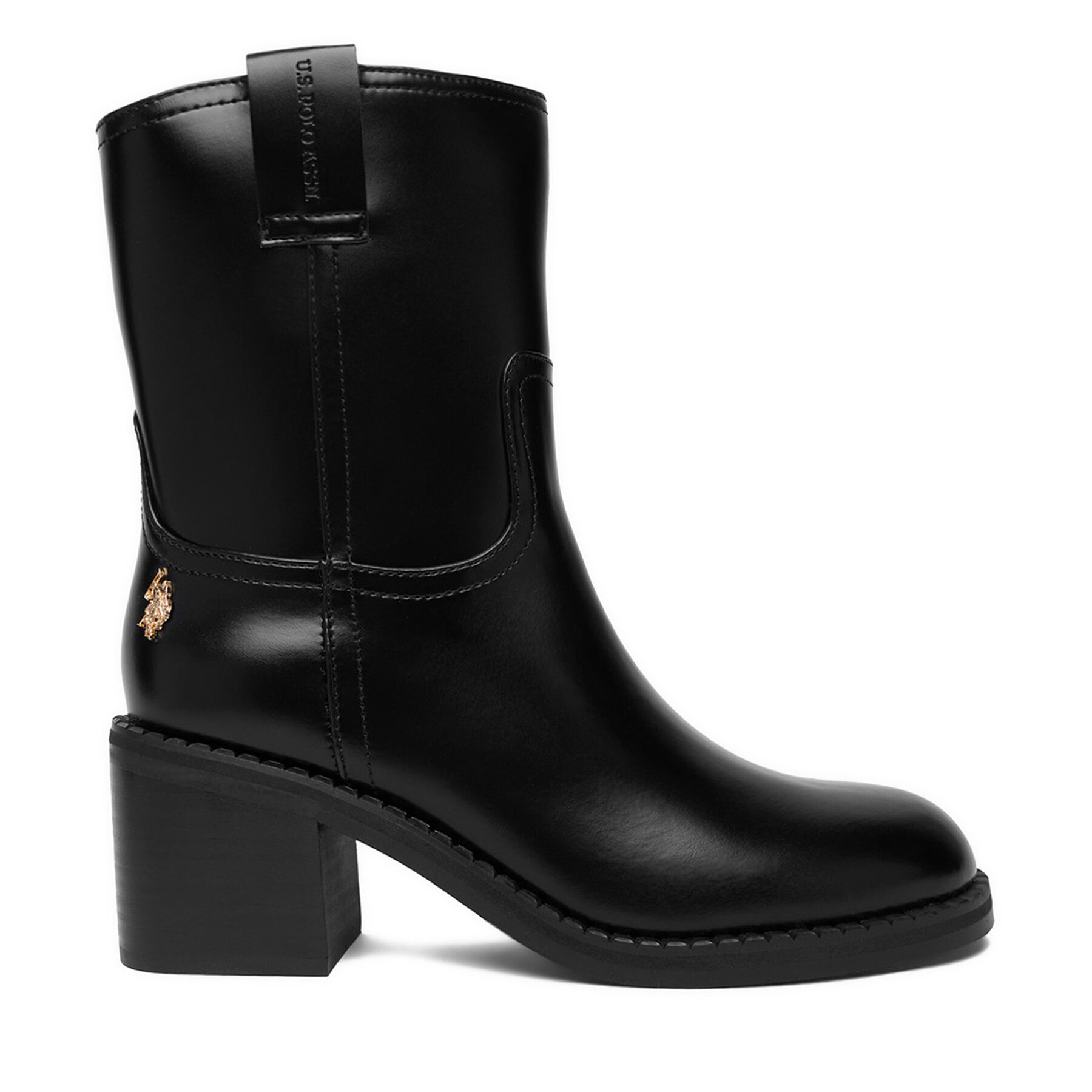 Botine U.S. Polo Assn. EO-KATIA001W/EY1 Negru