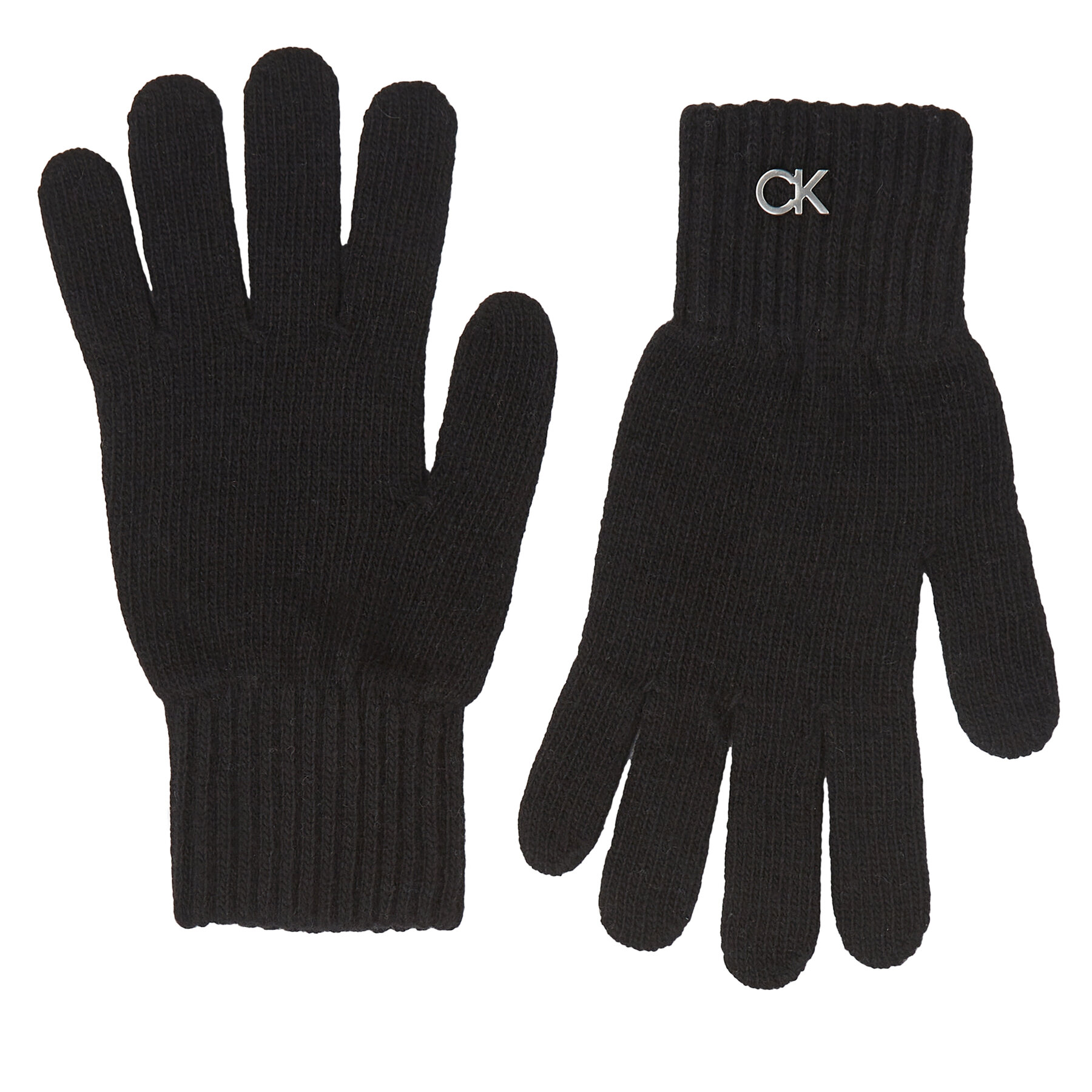 

Жіночі рукавички Calvin Klein Re-Lock Knit Gloves K60K611164 Ck Black BAX, Чорний