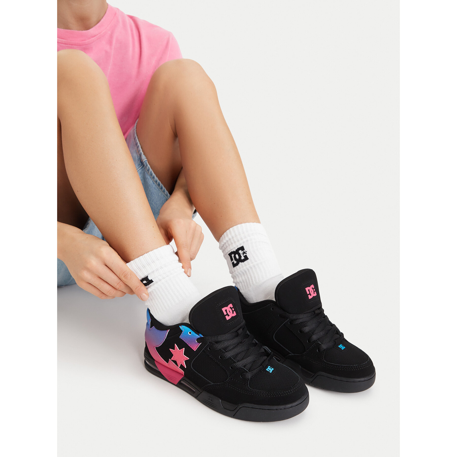 Snīkeri DC Shoes DC02744002 Melns