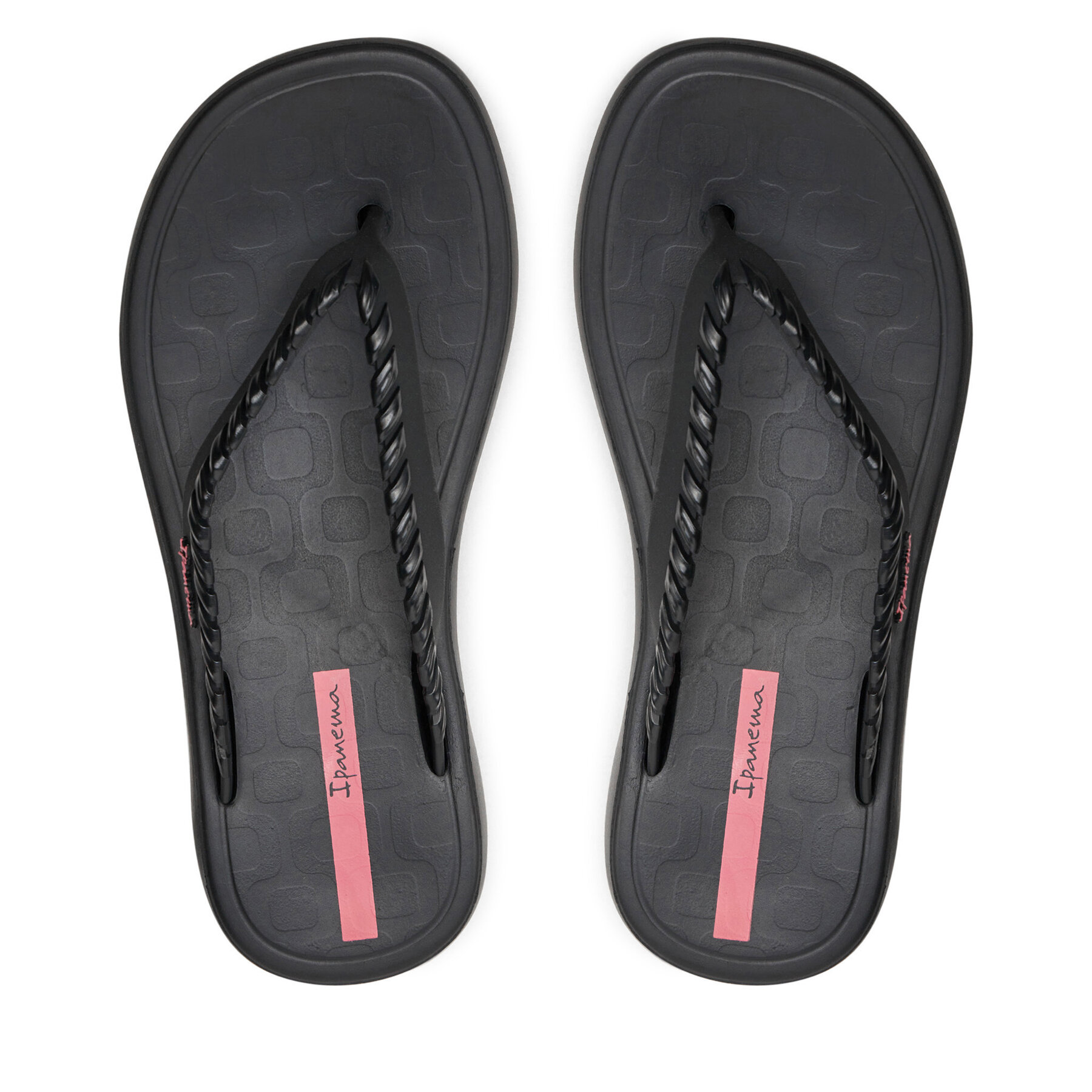 Damskie Japonki Ipanema, Rozmiar 38 Czarny 27079
