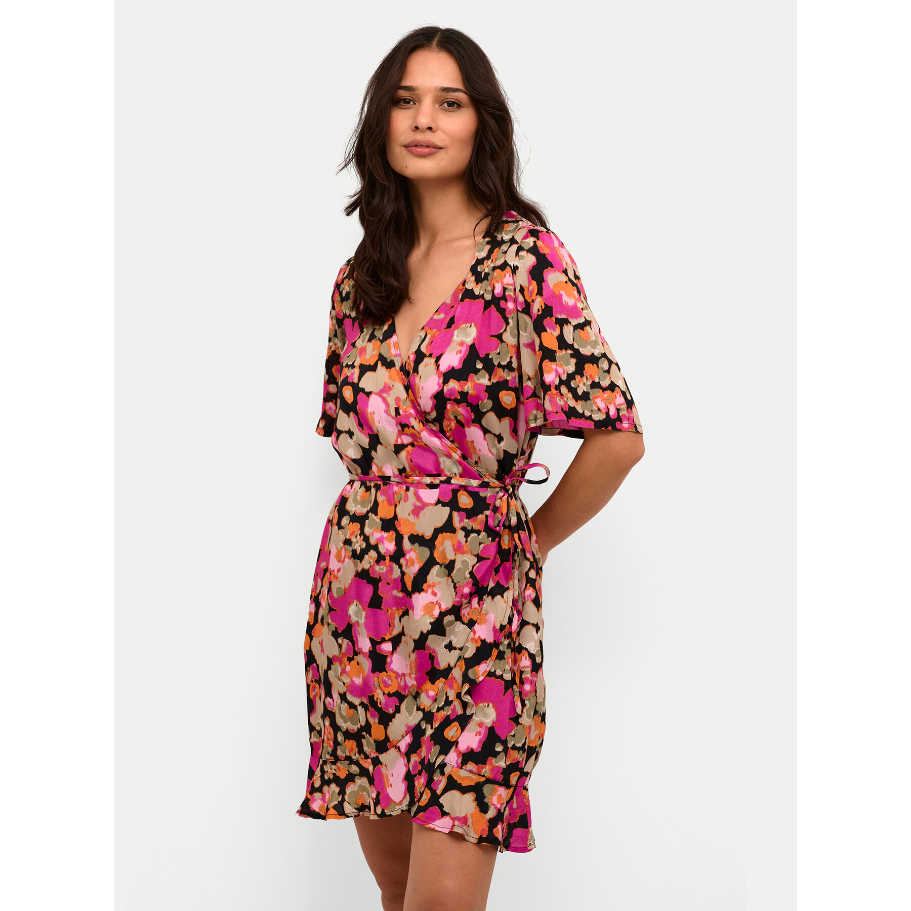 Kaffe Sommerkleid Pollie 10508550 Bunt Regular Fit
