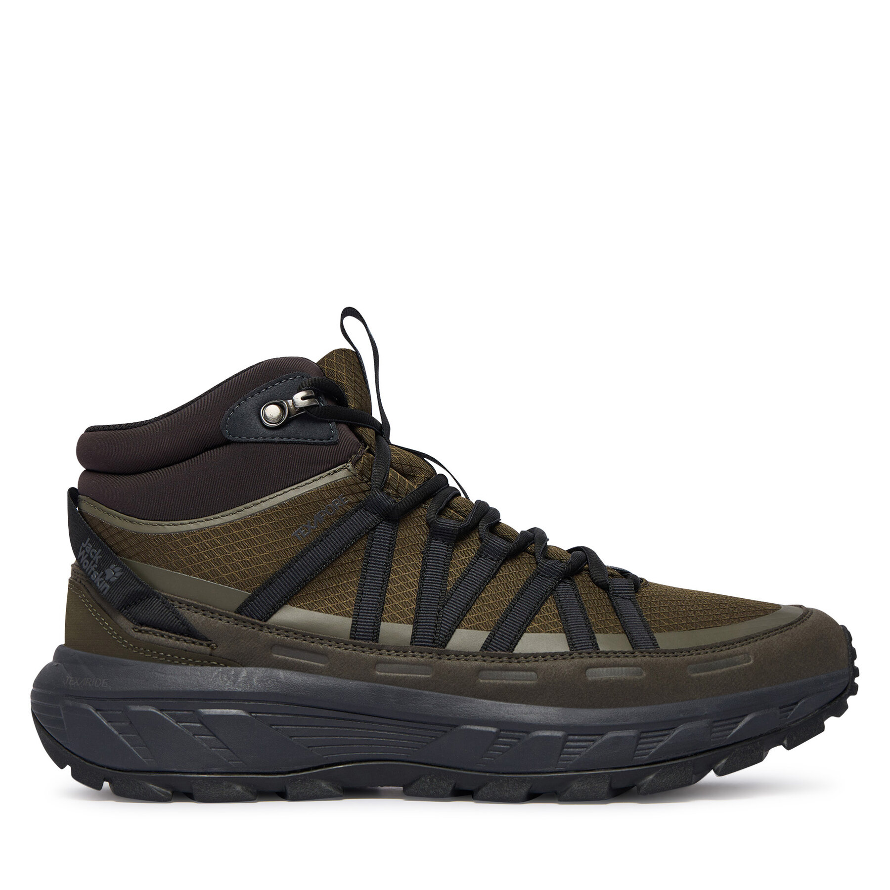Παπούτσια πεζοπορίας Jack Wolfskin Wild Hike Texapore Mid A65576 Χακί