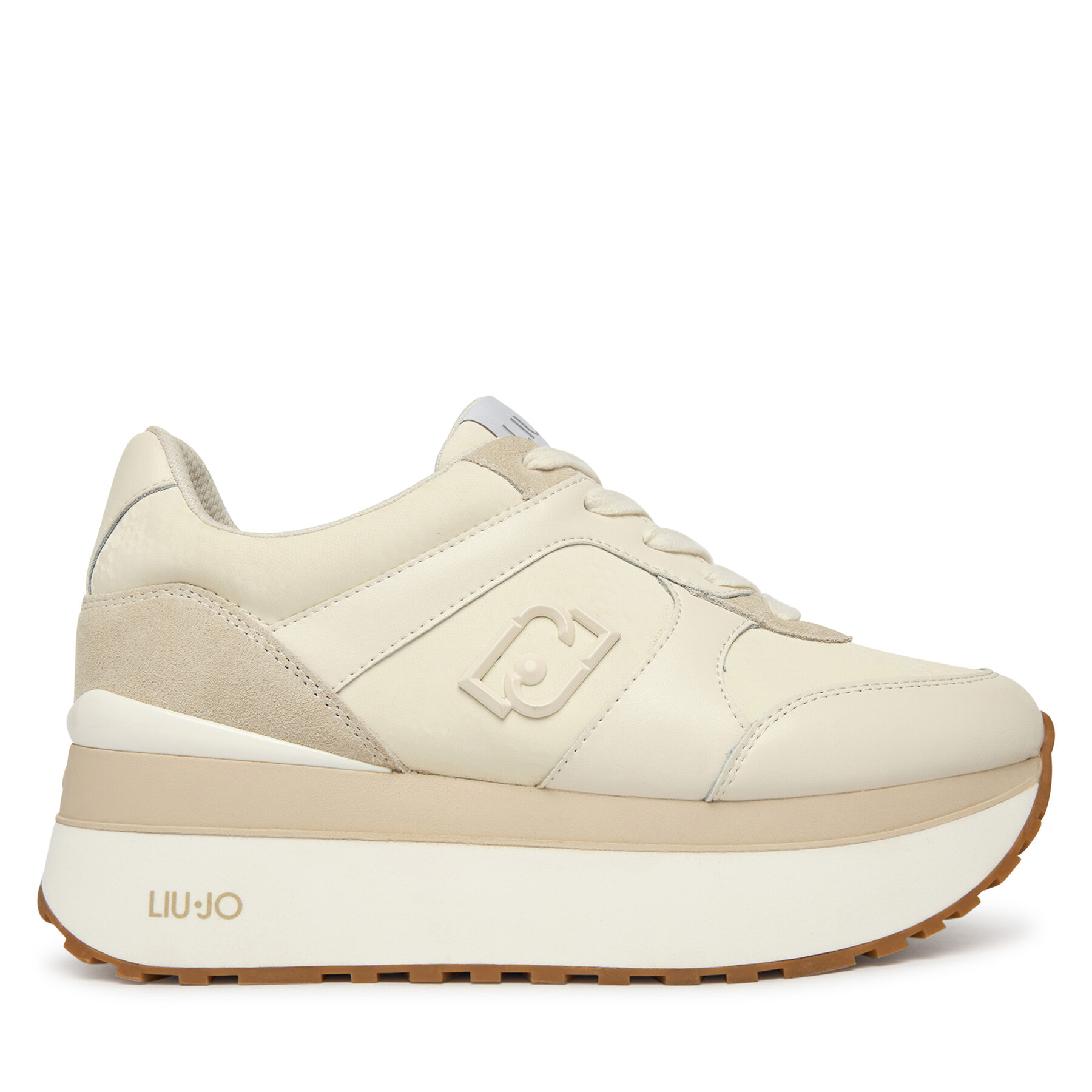 Sneakers Liu Jo Maxi Wonder Plus 02 Bis BF6011 PX902 Crem