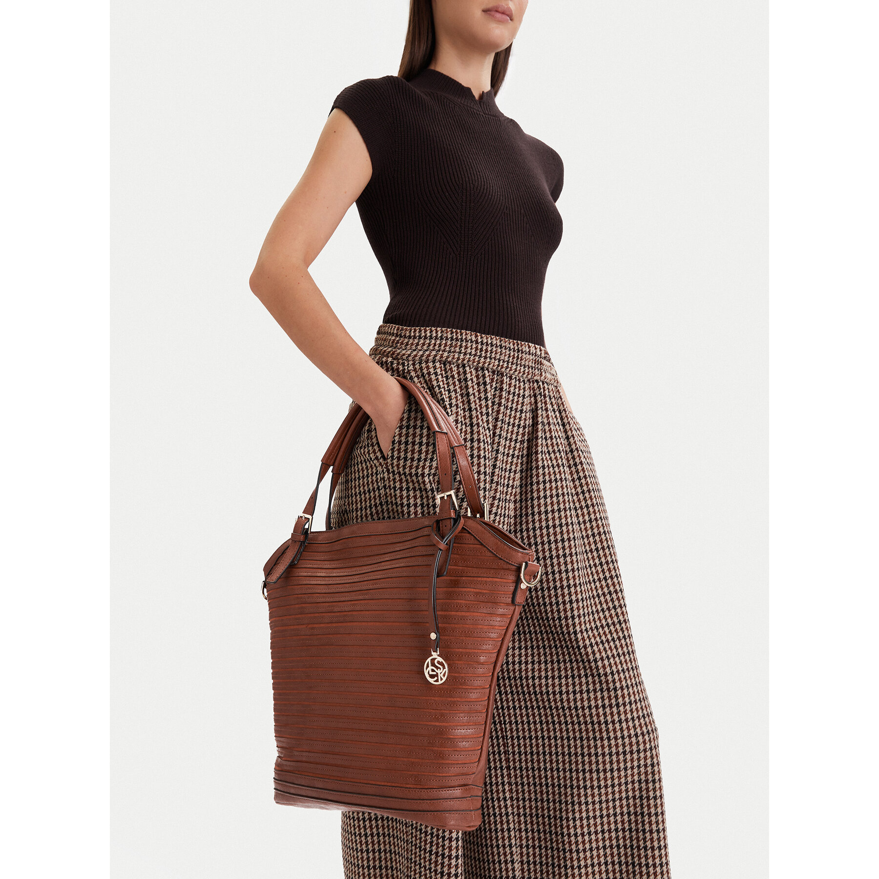 Geantă Lasocki CEO-LSK-K-023-06 Maro