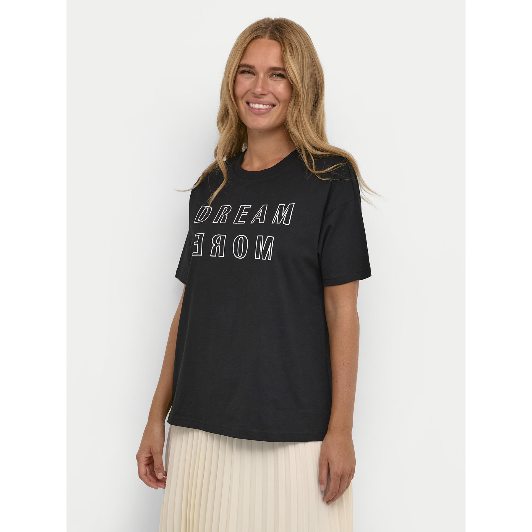 Kaffe Kaffe T-Shirt Jenny 10508462 Μαύρο Regular Fit