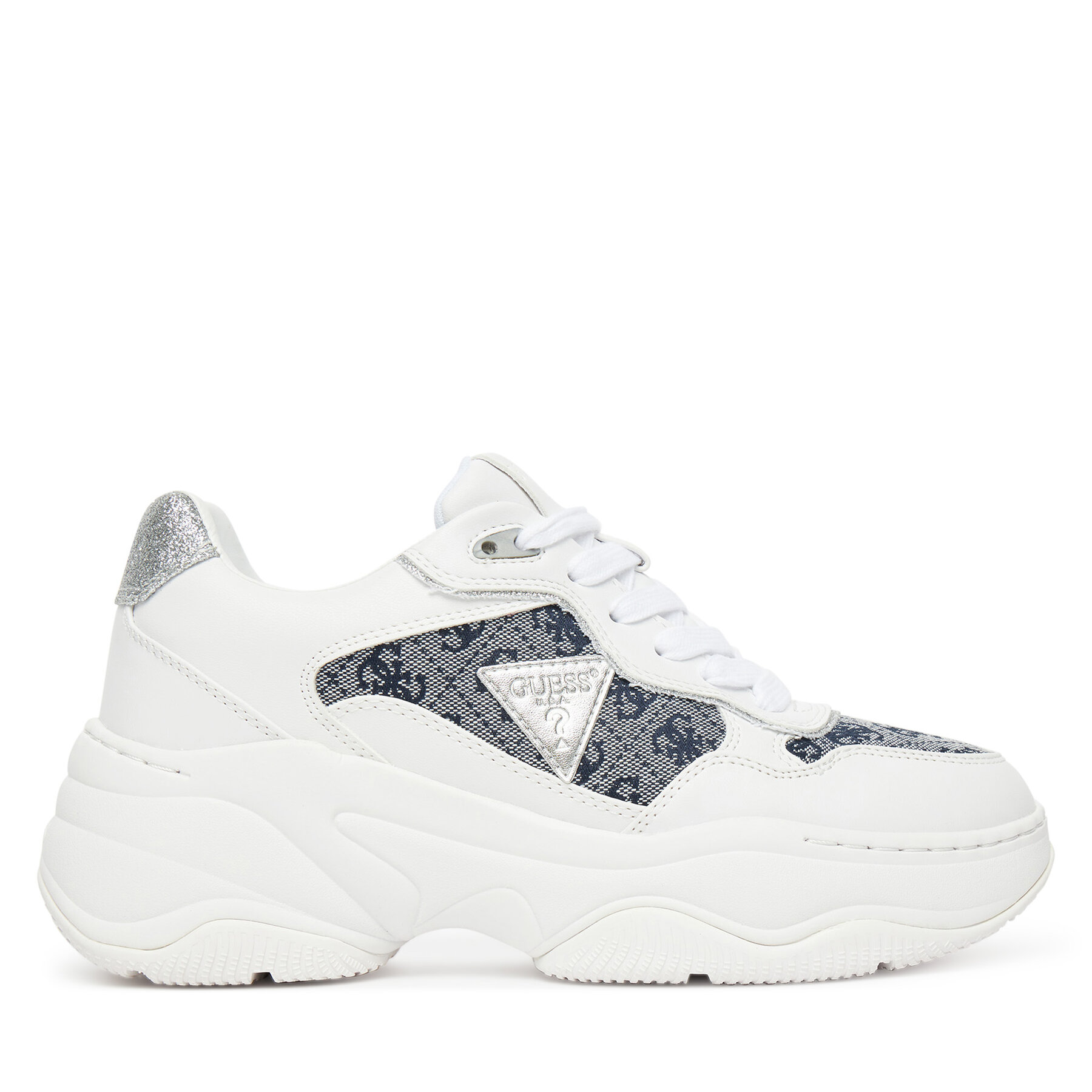 Sneakersy Guess FLTHP4 FAL12 Biela