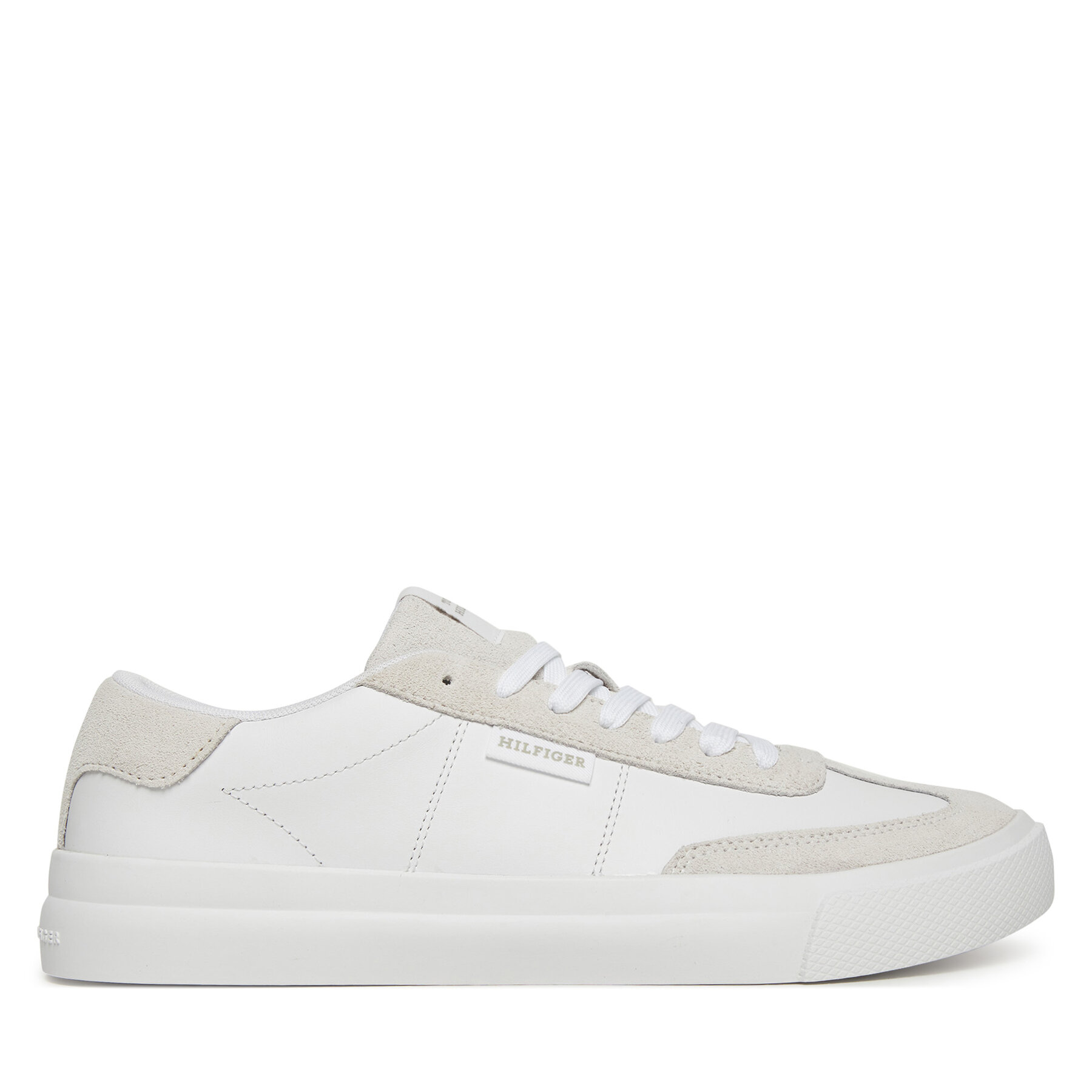 Sneakersy Tommy Hilfiger Th Cupset Summer Lth FM0FM05487 Biela