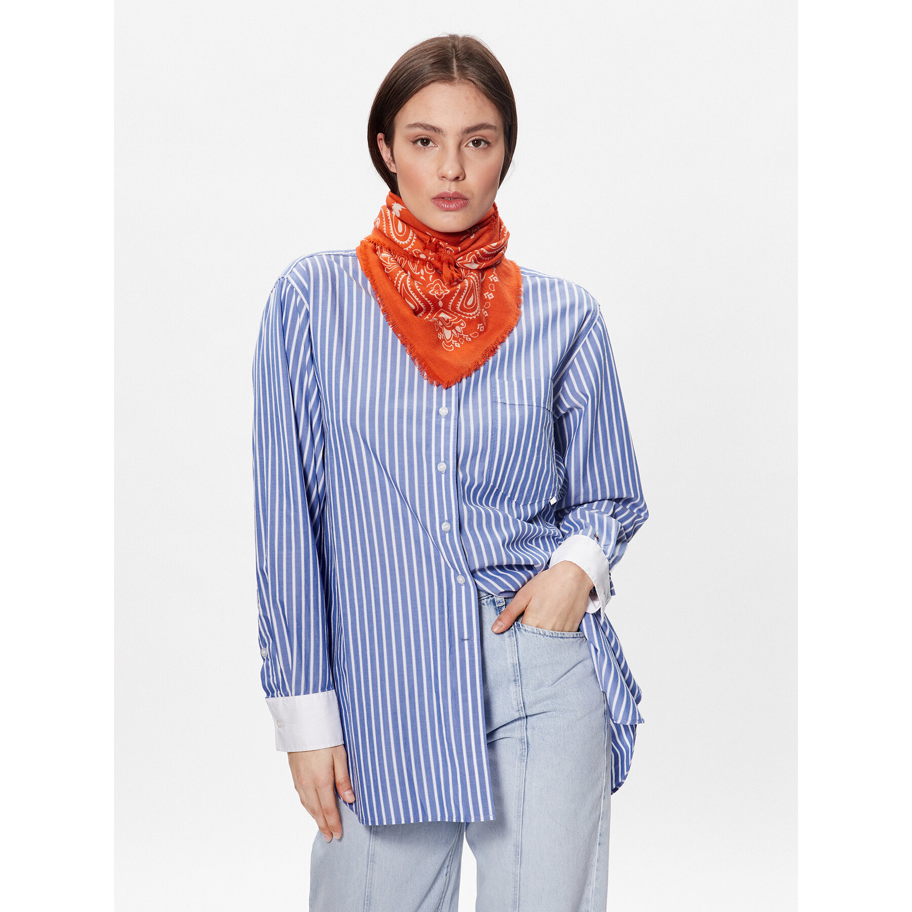 

Хустка Weekend Max Mara Bandana 235541043 Orange, Оранжевий