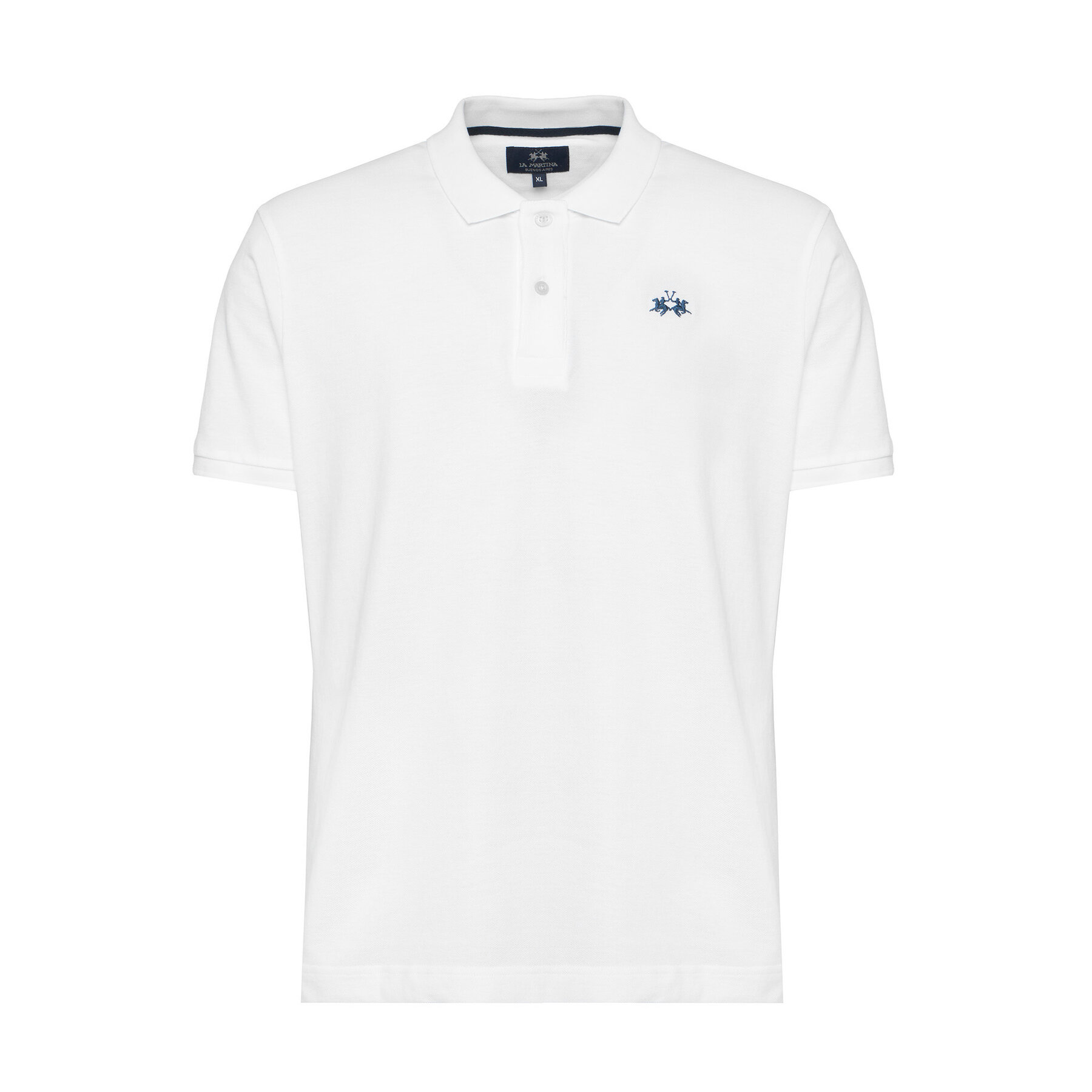 La Martina Polo BPMP01 PK031 Λευκό Regular Fit