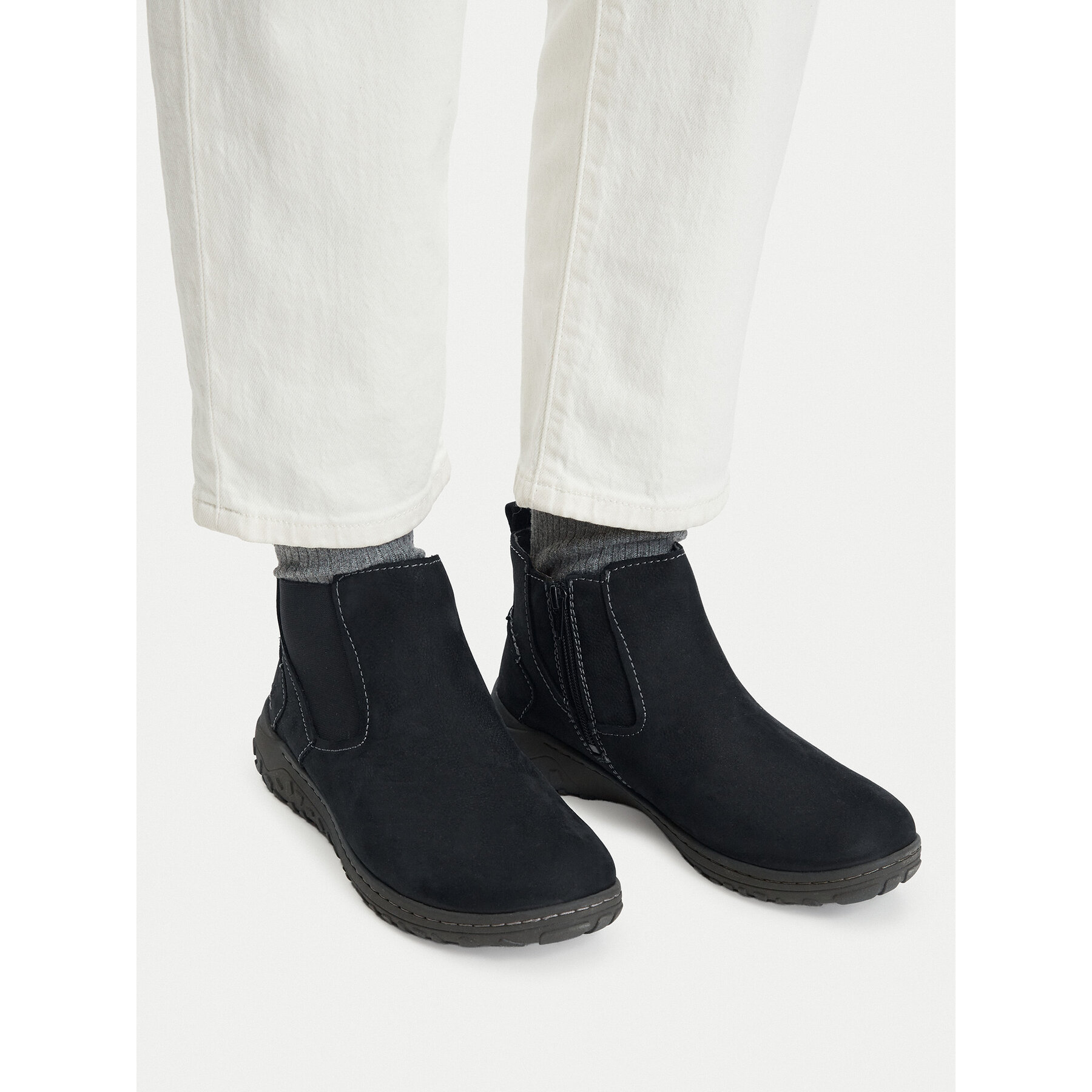 Polokozačky Josef Seibel Ruby 55 90555-MA399 Černá