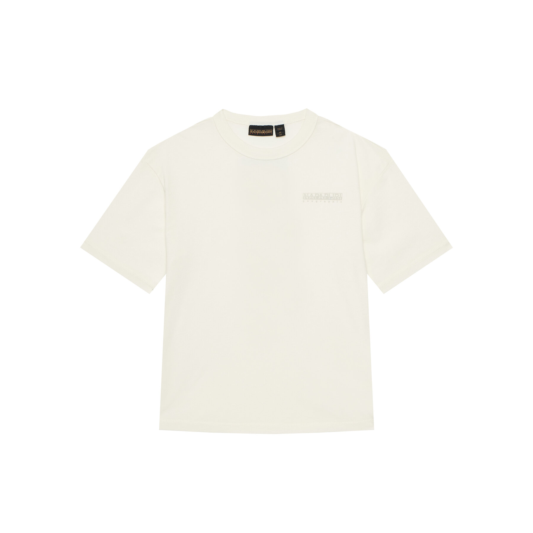 Napapijri T-Shirt S-Ahr NP0A88ZO D Εκρού Regular Fit