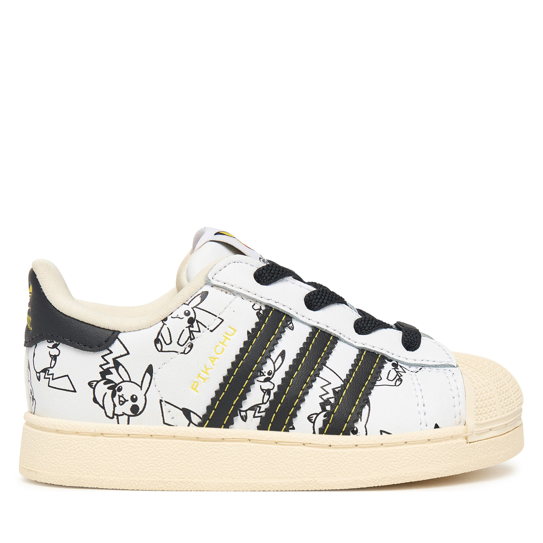 Superge adidas Pokemon Superstar II Elastic Lace KJ5614 Bela