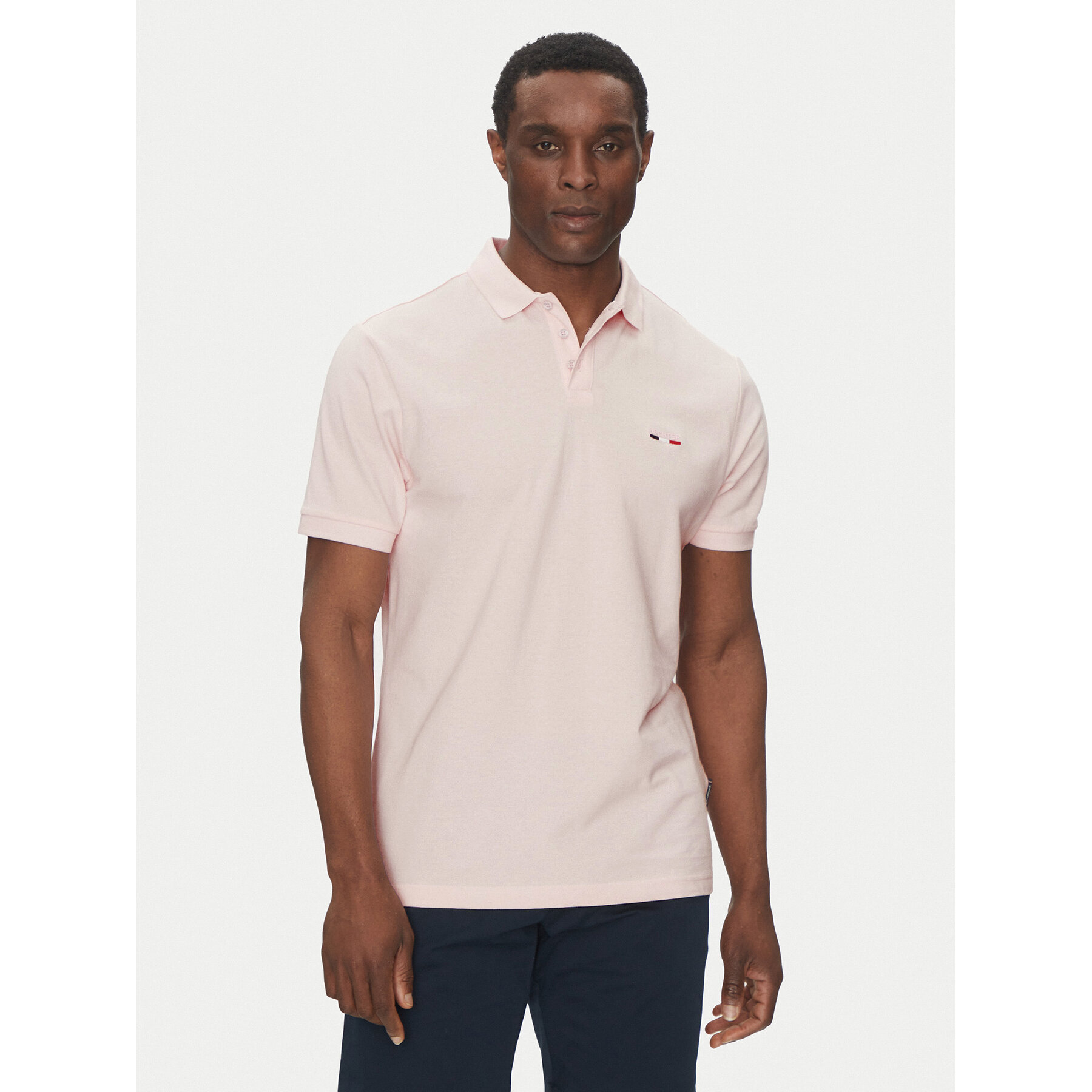 Hechter Paris Polo 74004 151902 Ροζ Regular Fit