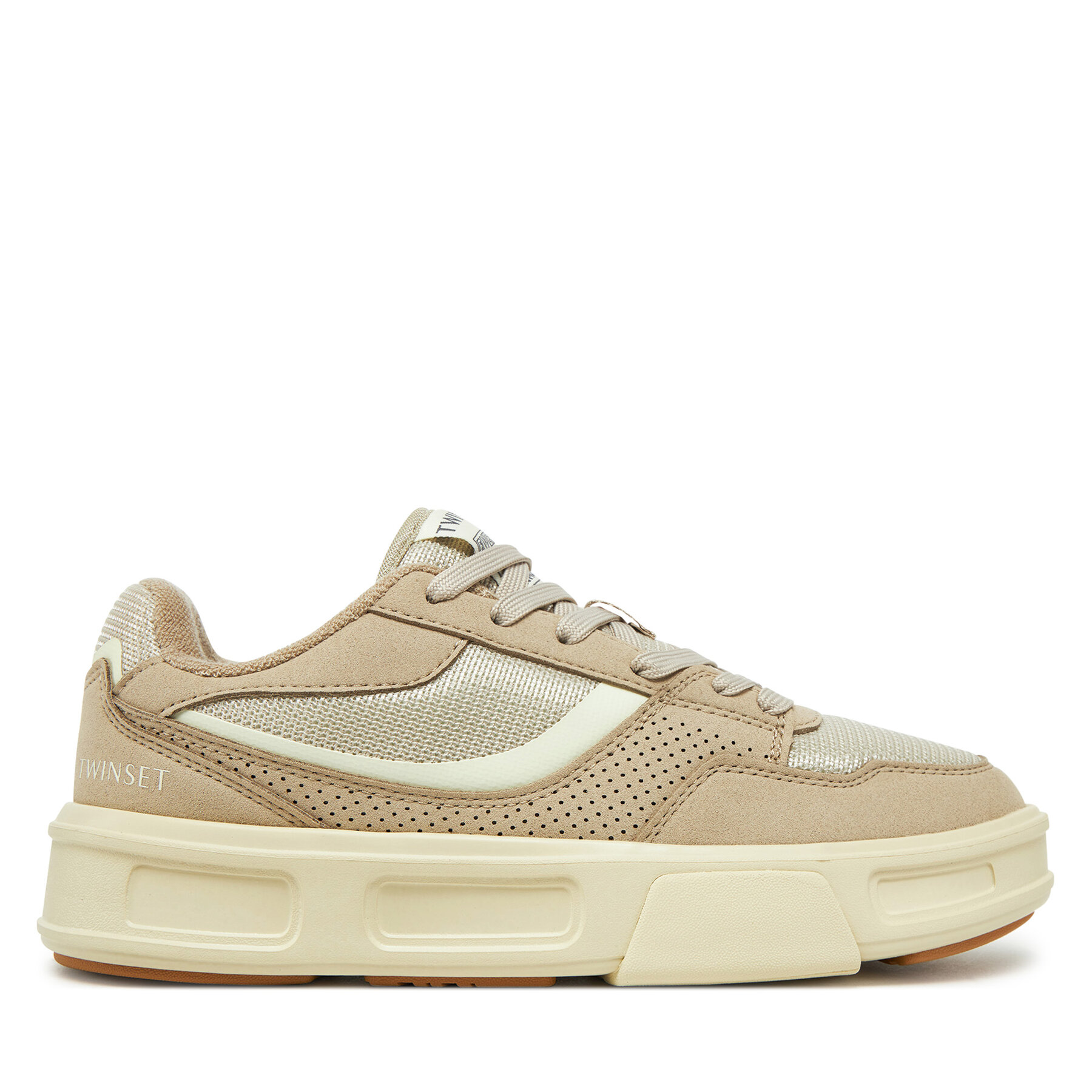 Sneakersy TWINSET 251TCP034 Béžová