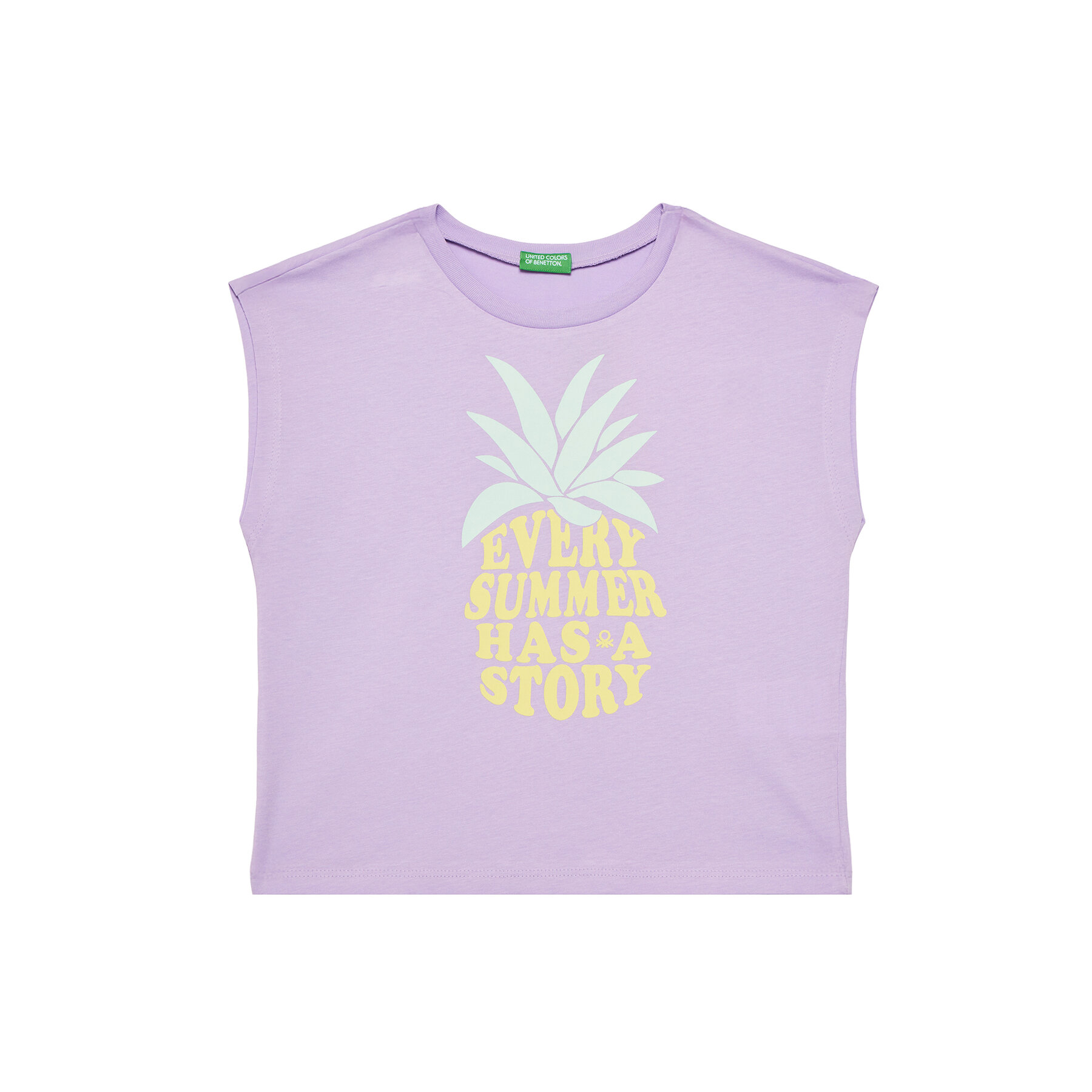 United Colors Of Benetton Top 3JERC10PB Viola Regular Fit