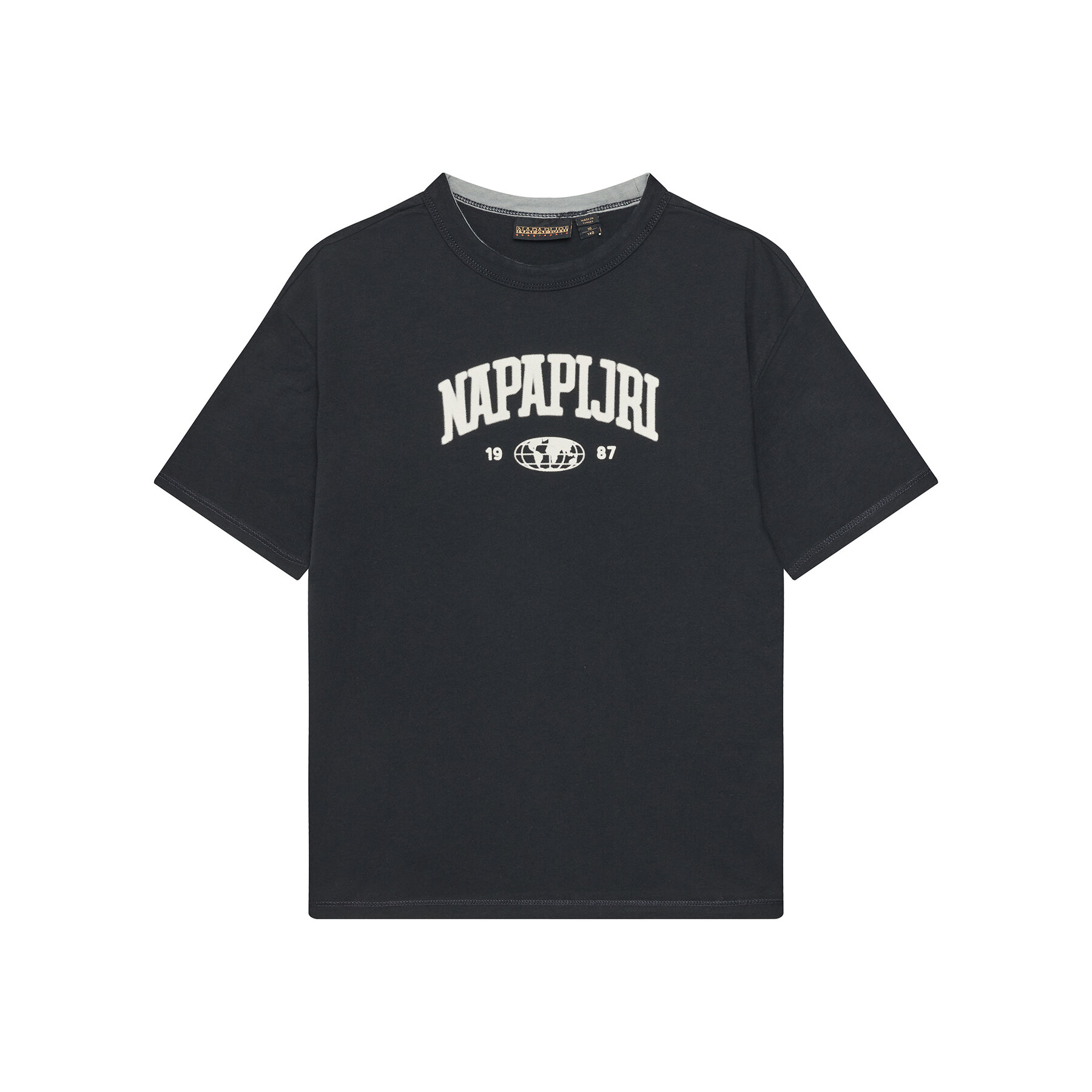 Napapijri Póló S-Inot NP0A891F D Fekete Regular Fit