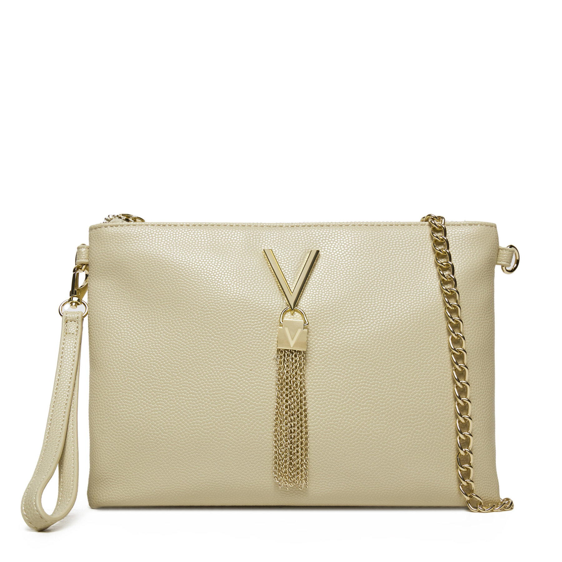 Дамска чанта Valentino Divina VBS1R419G Бежов