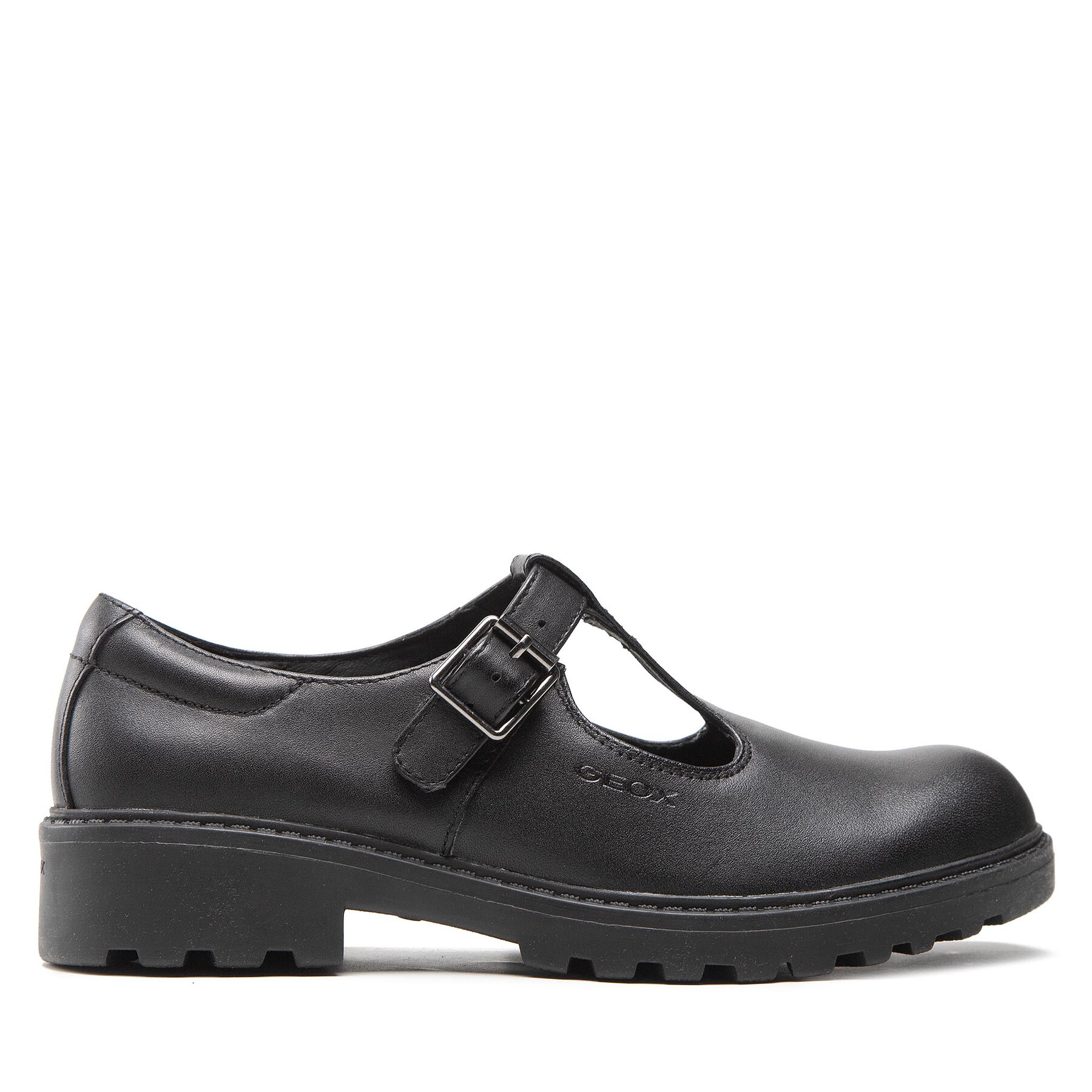  Félcipő Geox J Casey G. E J8420E 00043 C9999 S Fekete akciós termékkép 1