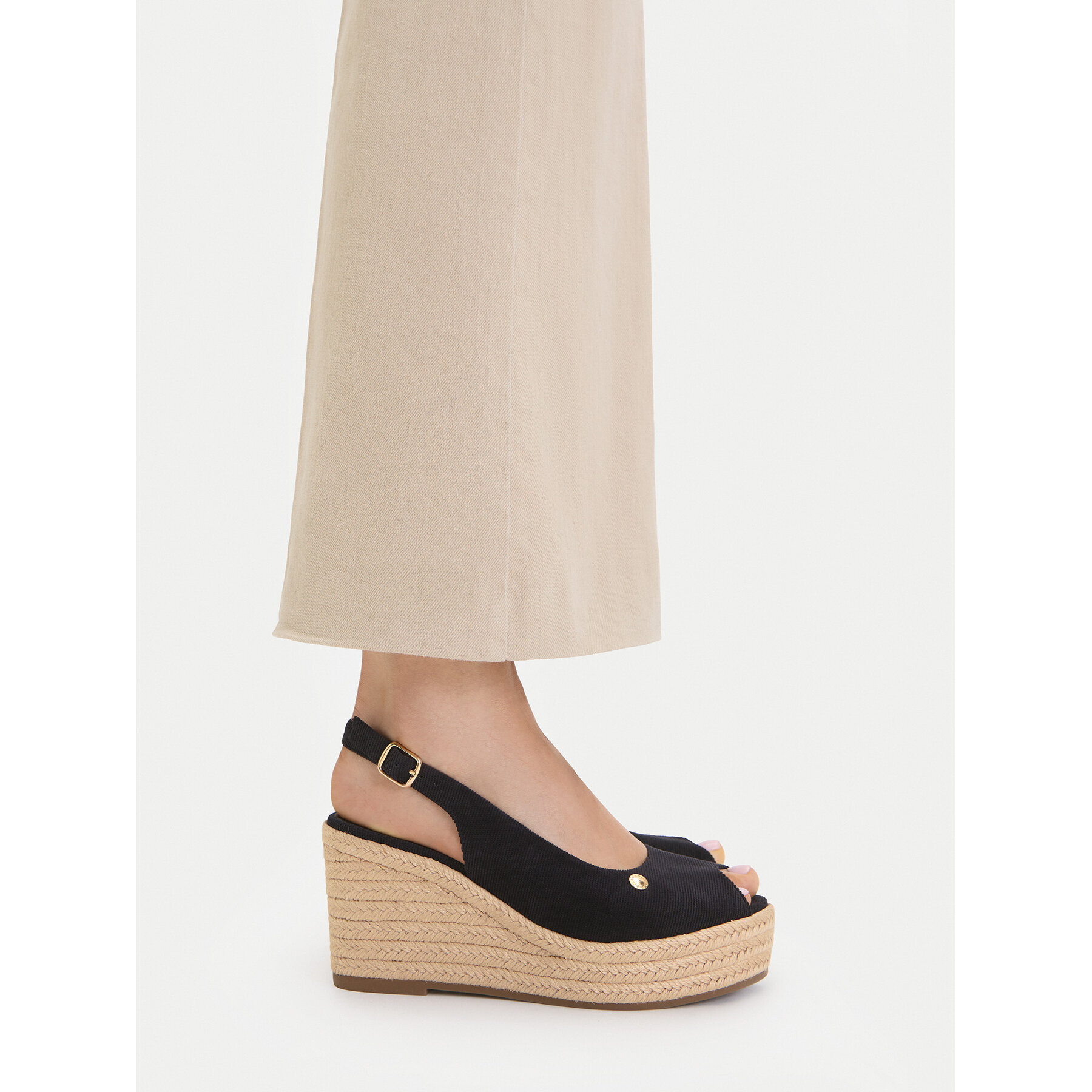 Espadrilky Beverly Hills Polo Club EO-R26SS03466 Čierna