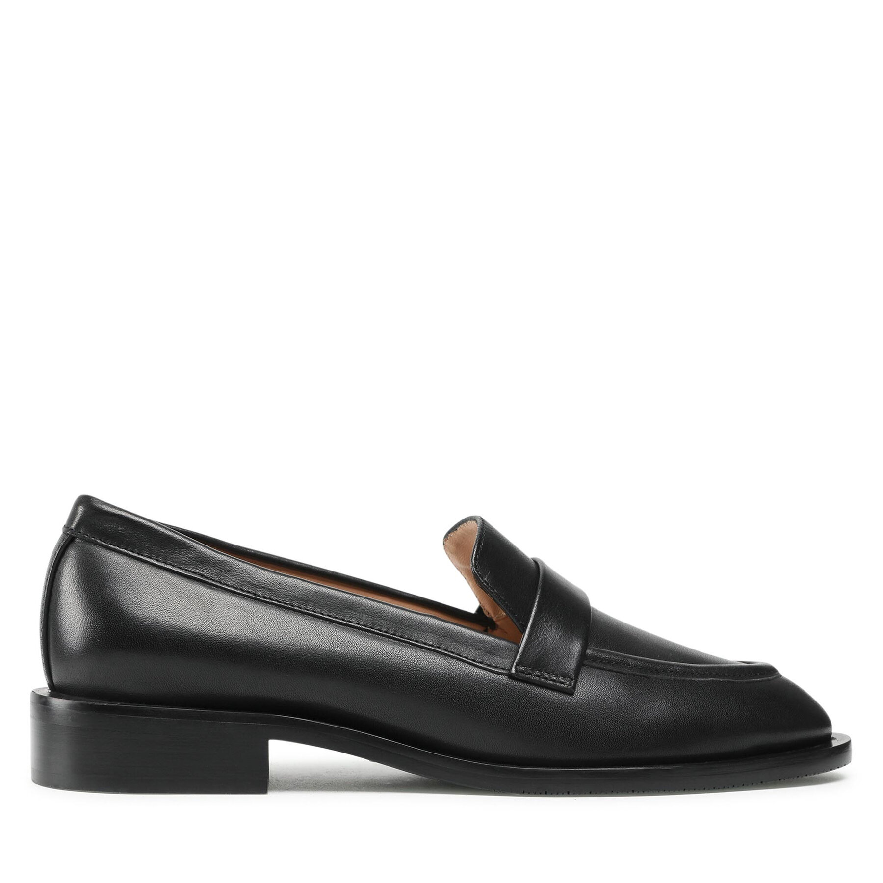 Loaferice Stuart Weitzman Palmer Sleek Loafer S5987 Black