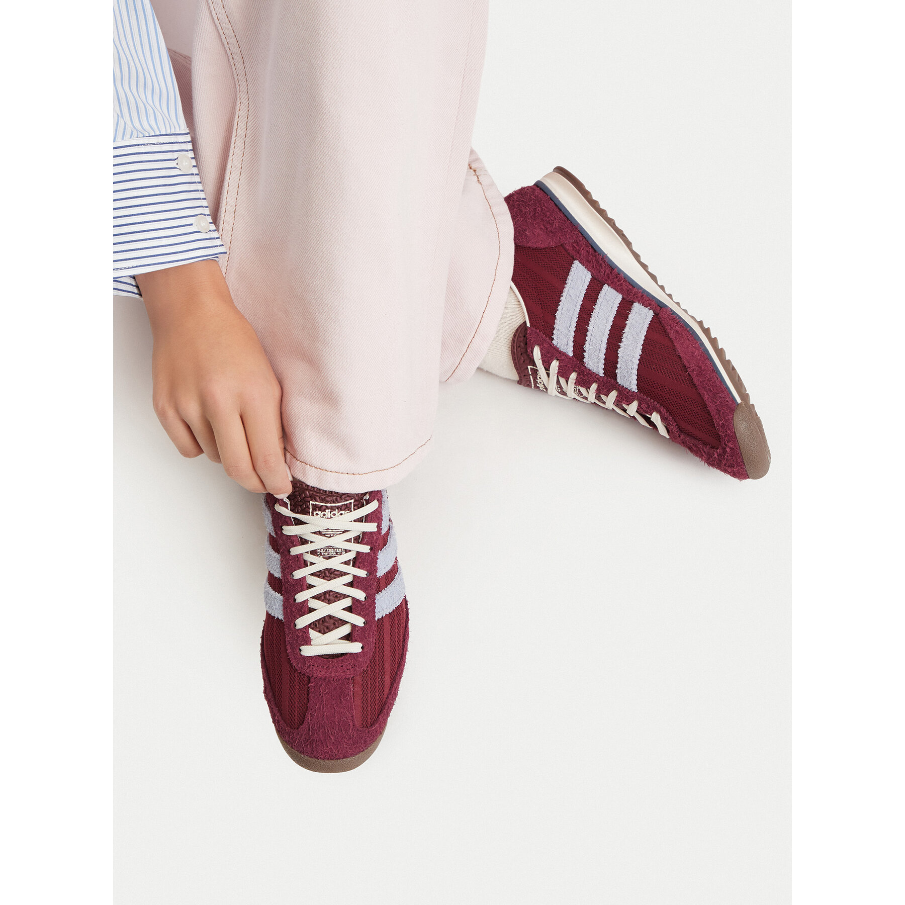 Сникърси adidas Sl 72 Og KJ4989 Бордо