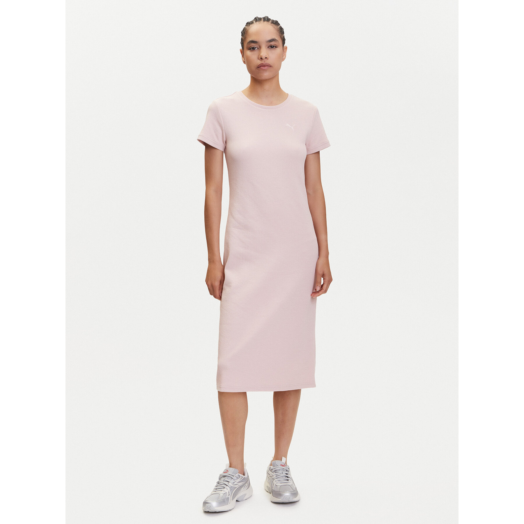Puma Kleid für den Alltag Her 685063 Rosa Regular Fit