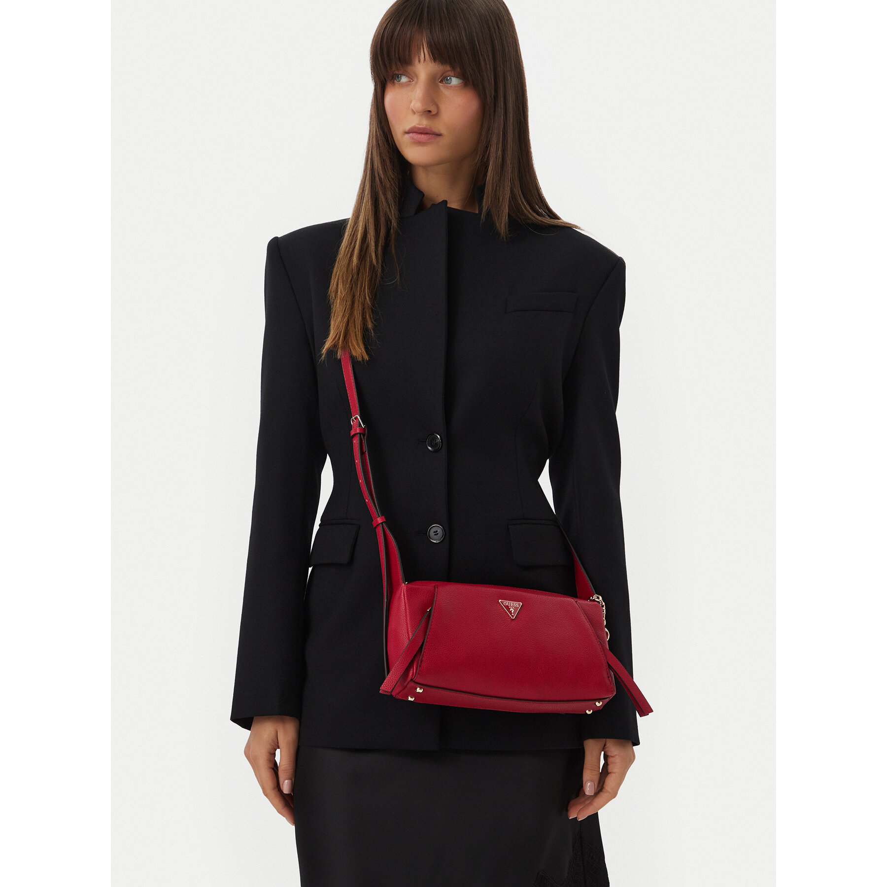 Kabelka Guess Devon Mini HWBG97 45720 Červená
