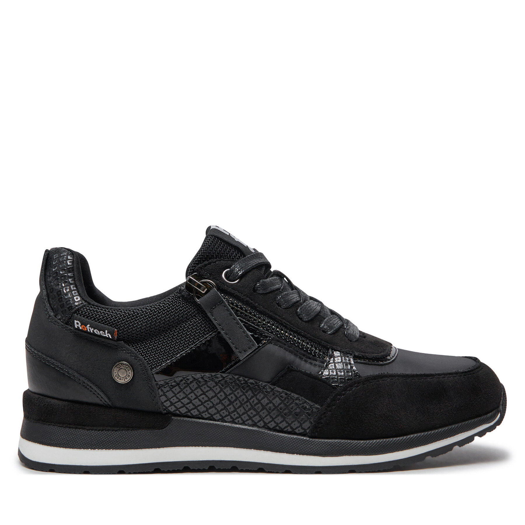 Dámske Sneakersy Refresh, Rozmer: 36, Čierna, 170159
