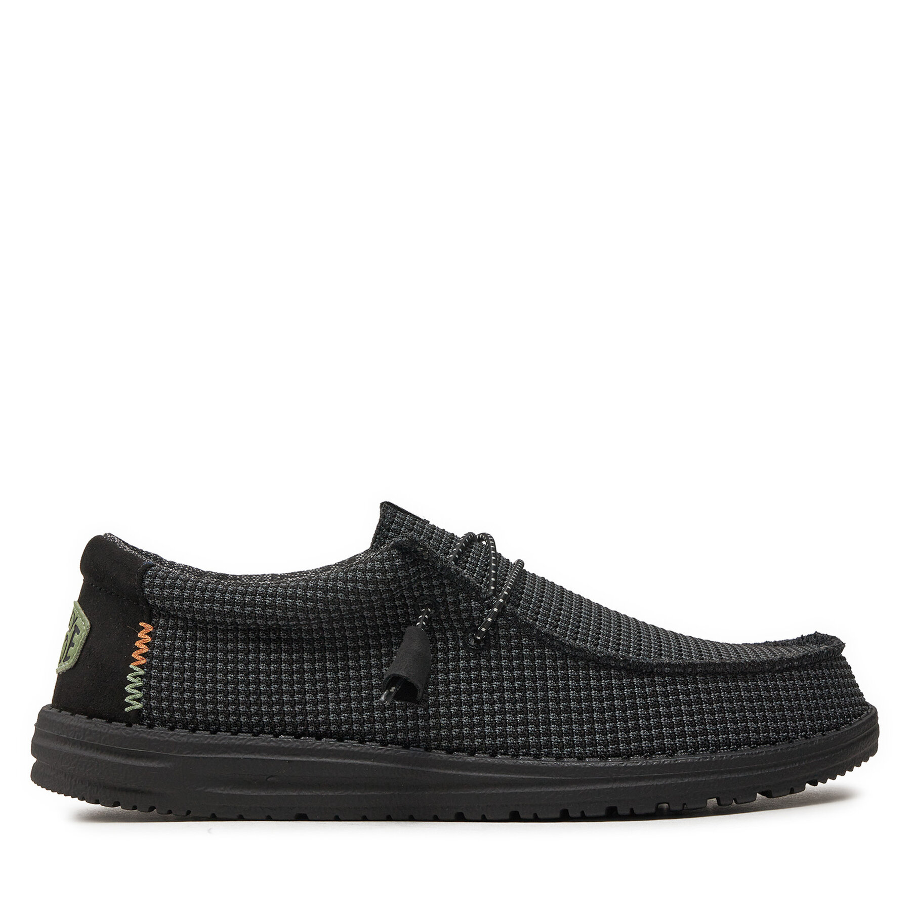 Mocasines Hey Dude Wally Sport Mesh 40403-060 Negro