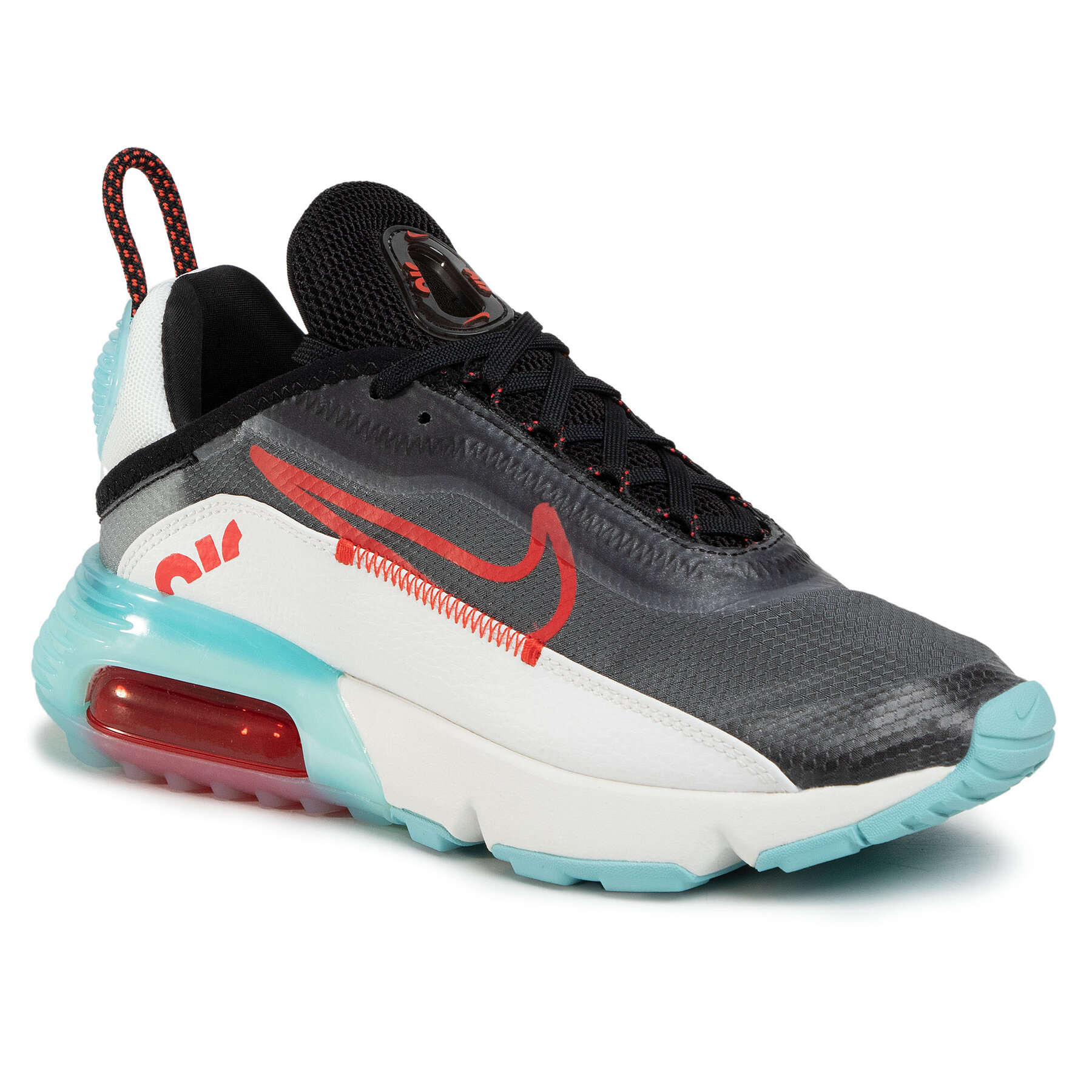 Pantofi Nike Air Max 2090 DA4292 001 Black/Chile Red/Bleached Aqua